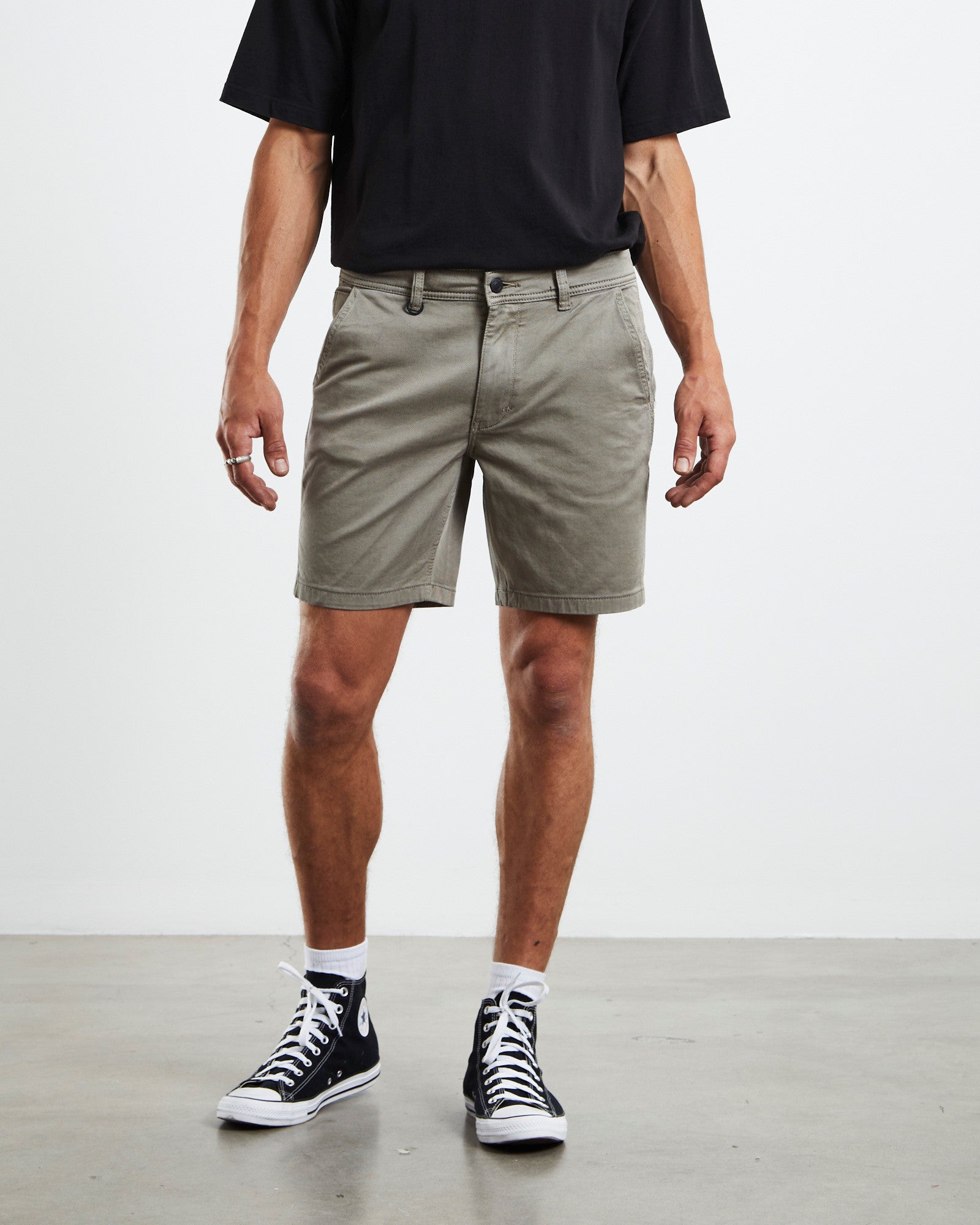 Cody Workwear Shorts Latte Brown