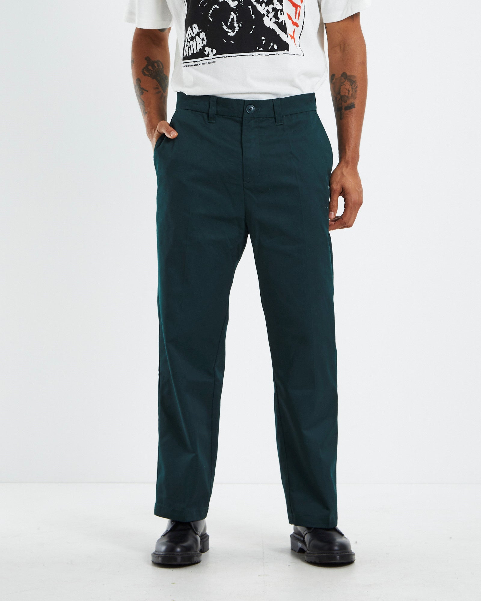 Shame Theme Pants Army Green KHAKI