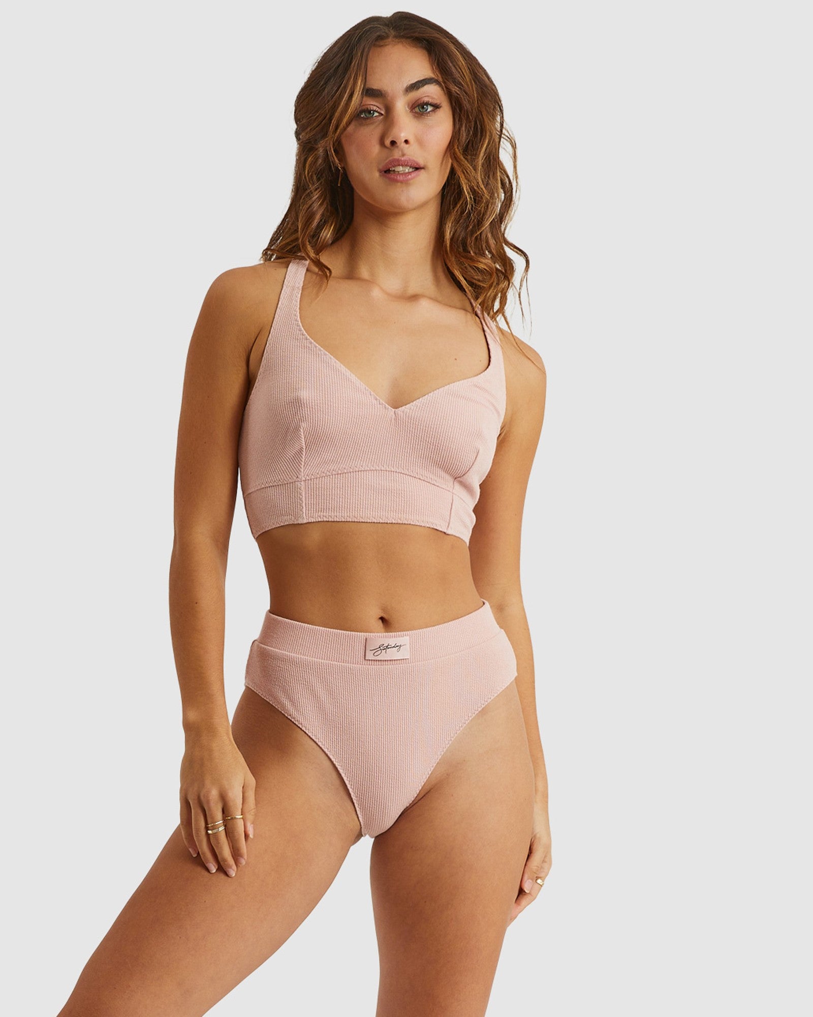 Elle Boyfriend Briefs Blush Pink PINK