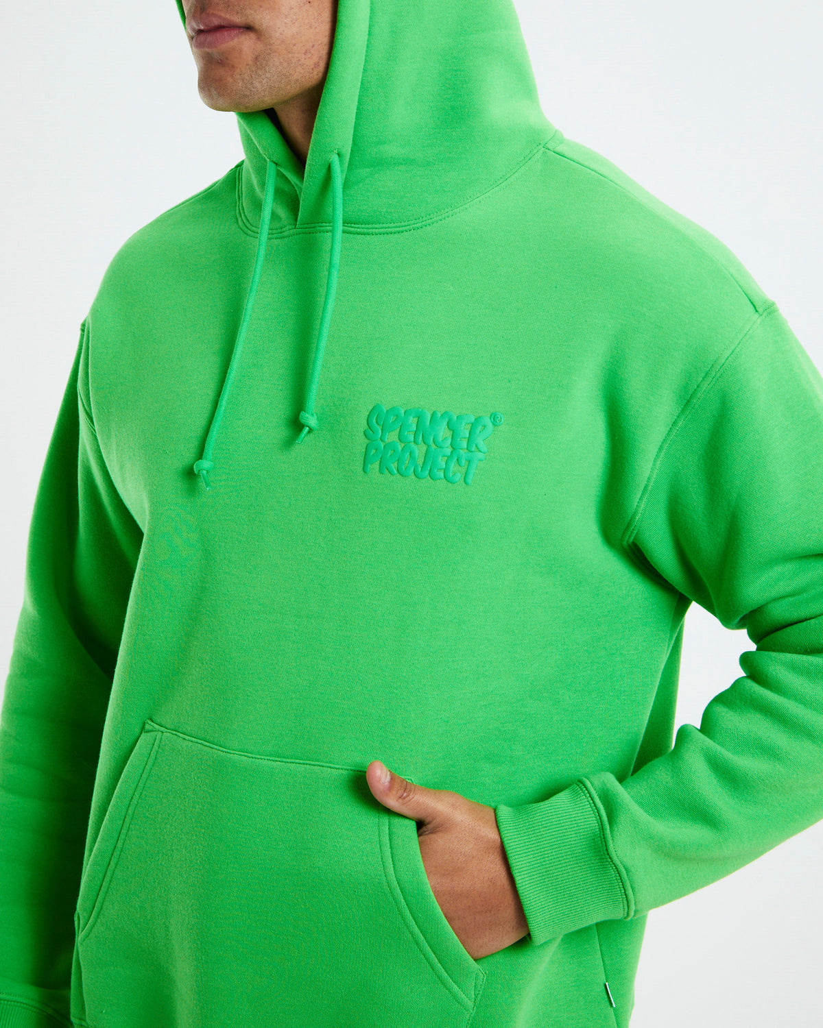Puffy Hoodie Spruce Green GREEN