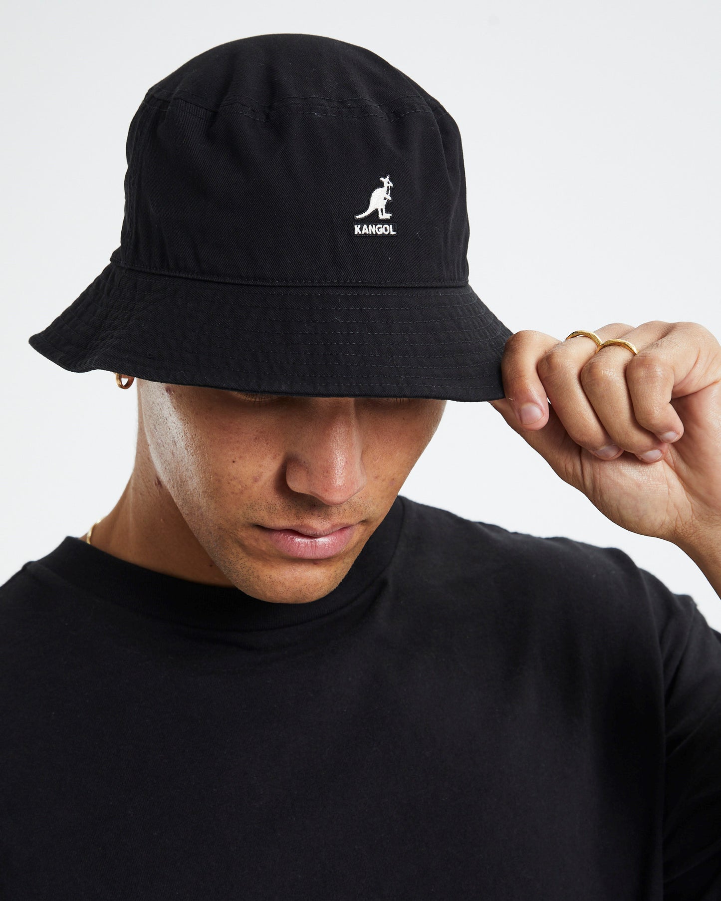 Washed Bucket Hat BlacK