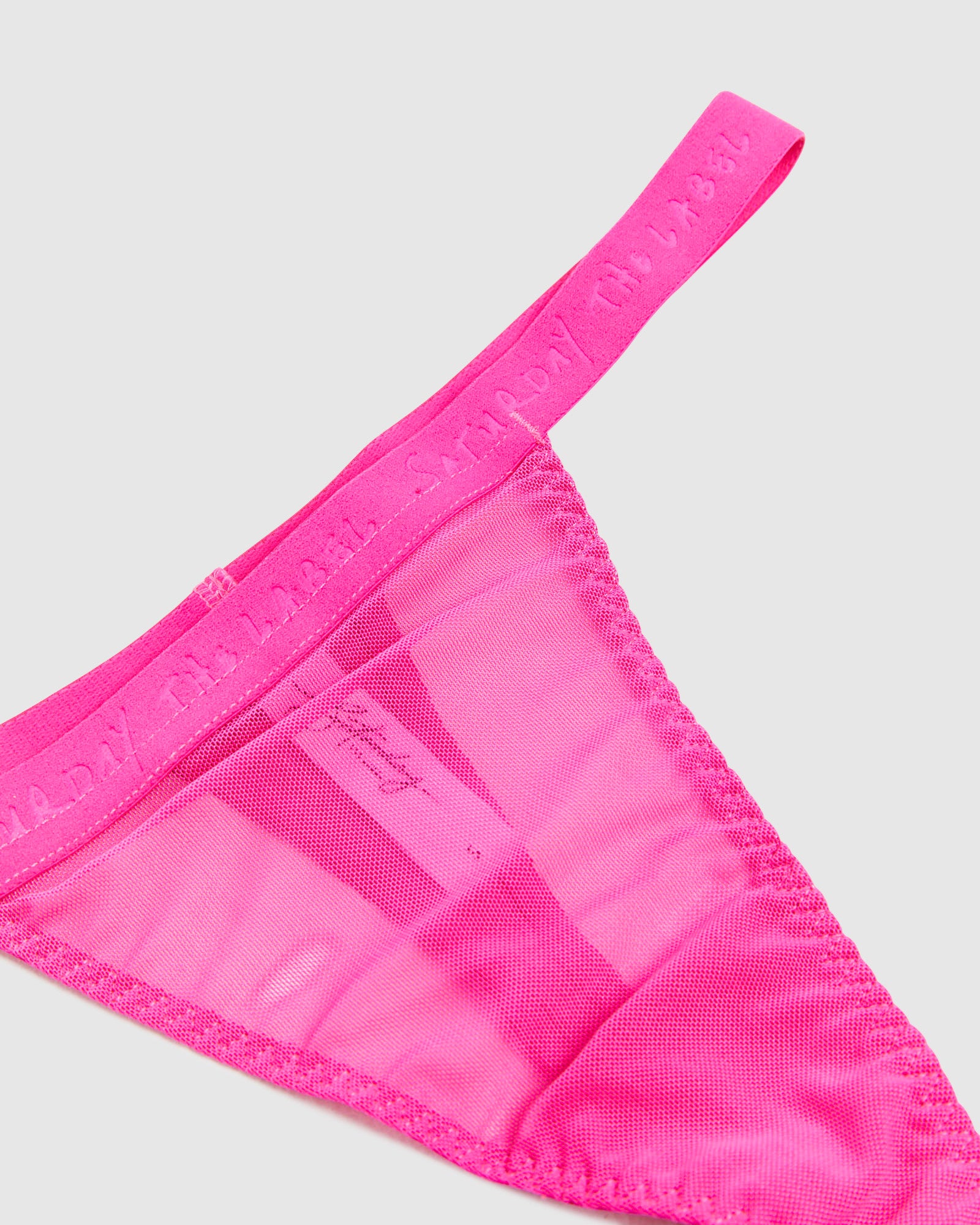 Coffee Club Thong Neon Pink PINK