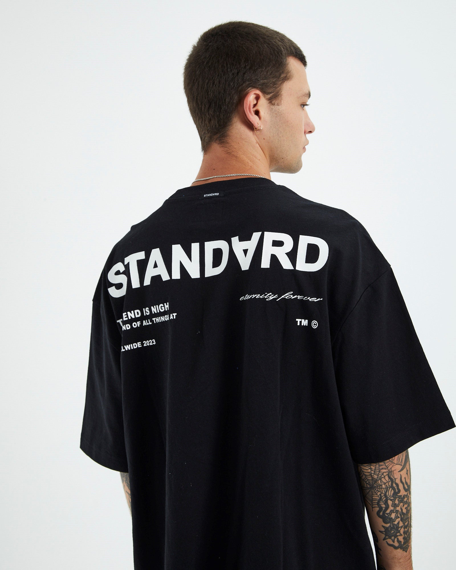 Nigh Short Sleeve T-Shirt Black BLACK