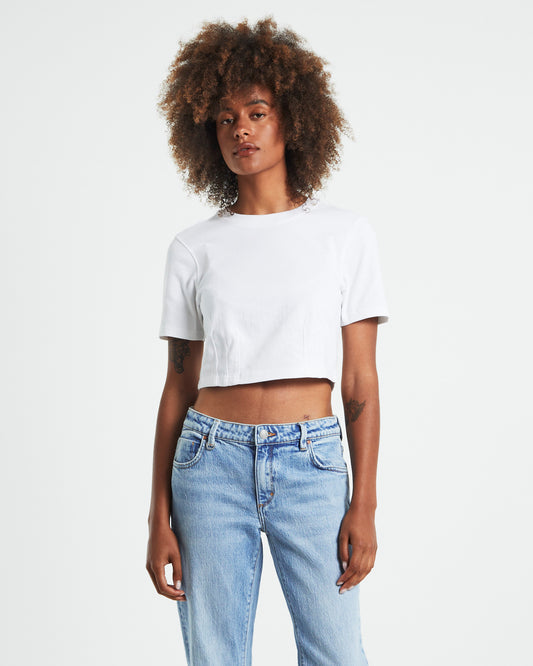 Atelier Short Sleeve Tee White