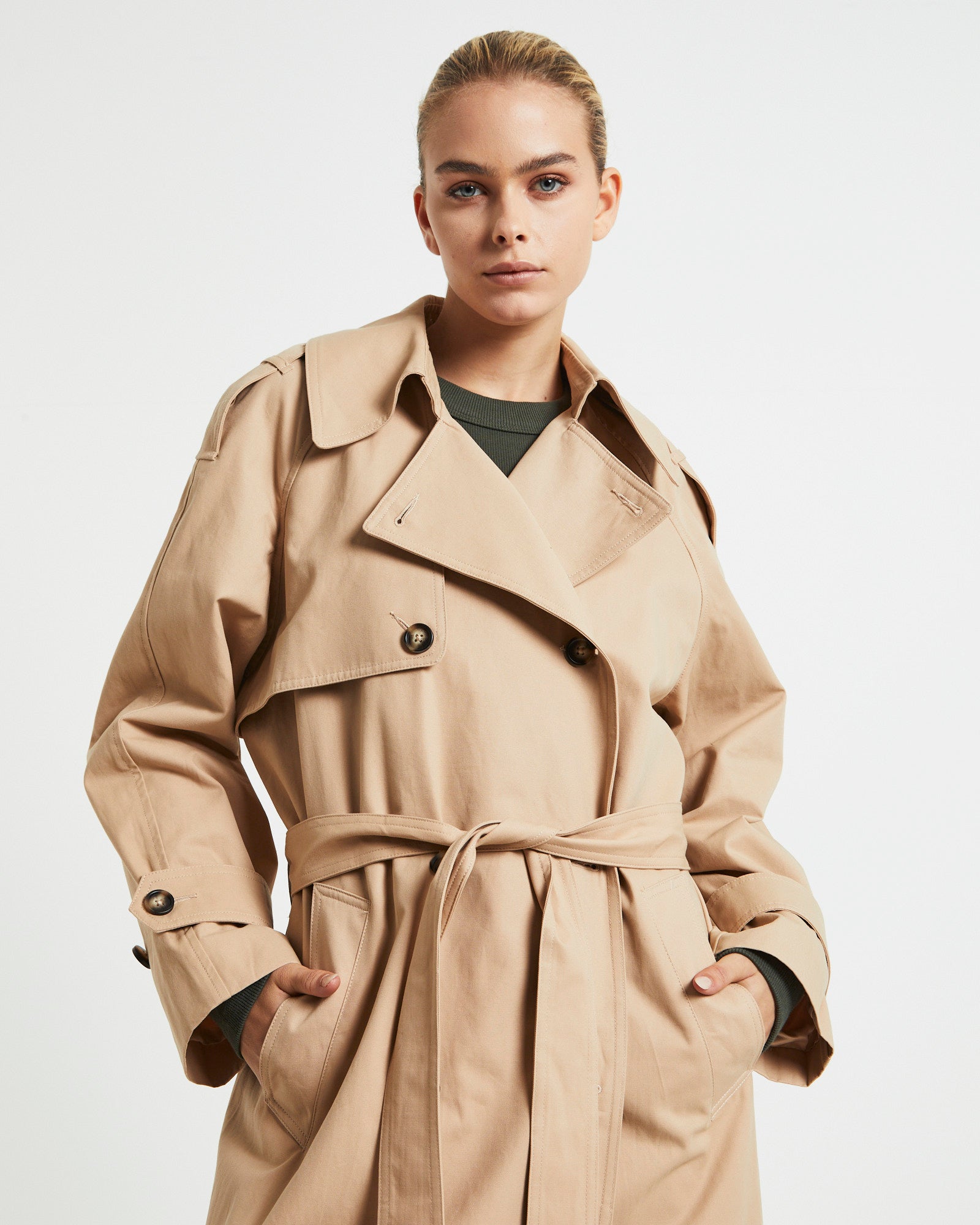 Tokyo Trench Coat Biscuit Beige NATURAL