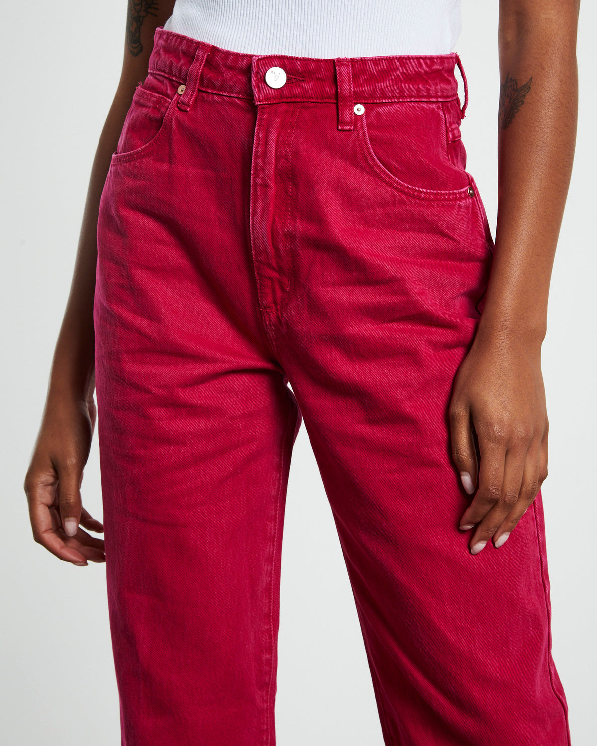 A Carrie Jeans Magenta Pink PINK