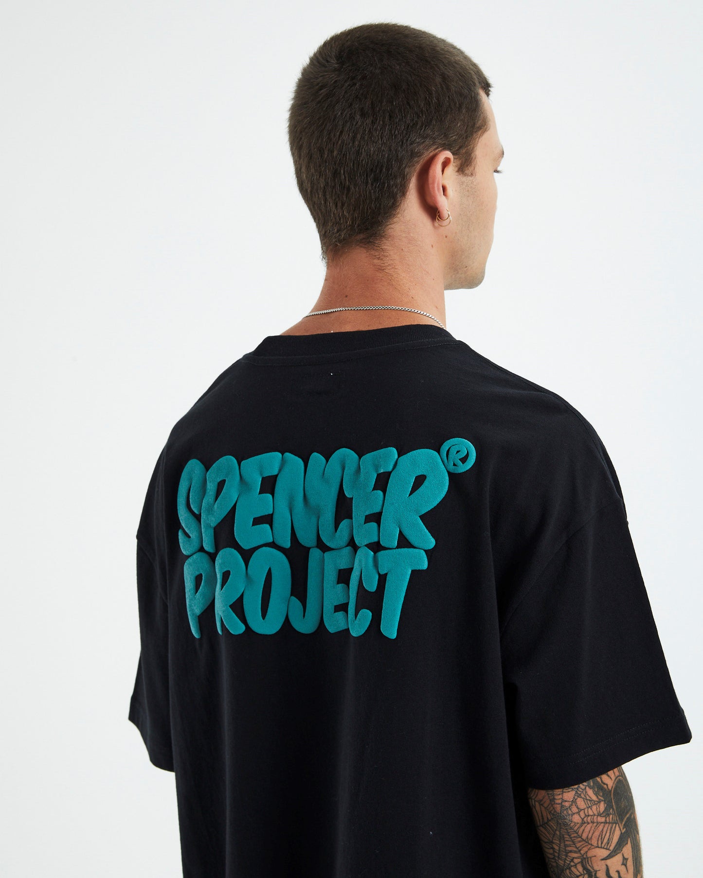 Puffy Short Sleeve T-Shirt Black