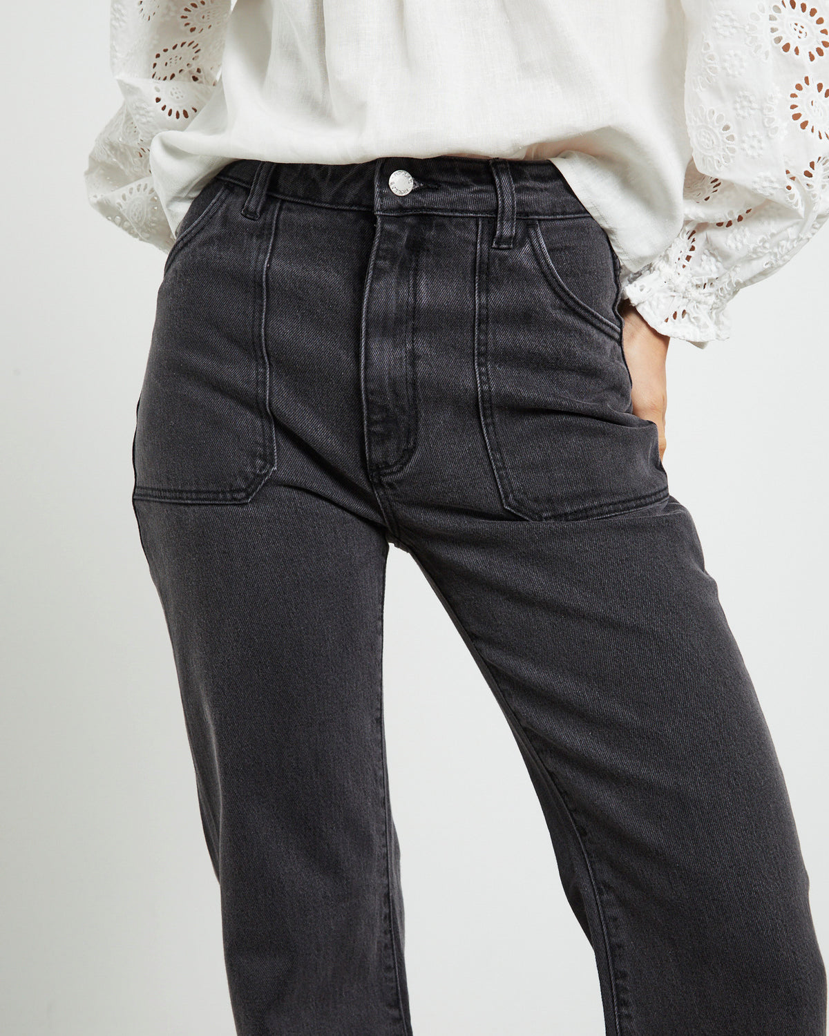 Eastcoast Flare Jeans Brad Black BLACK