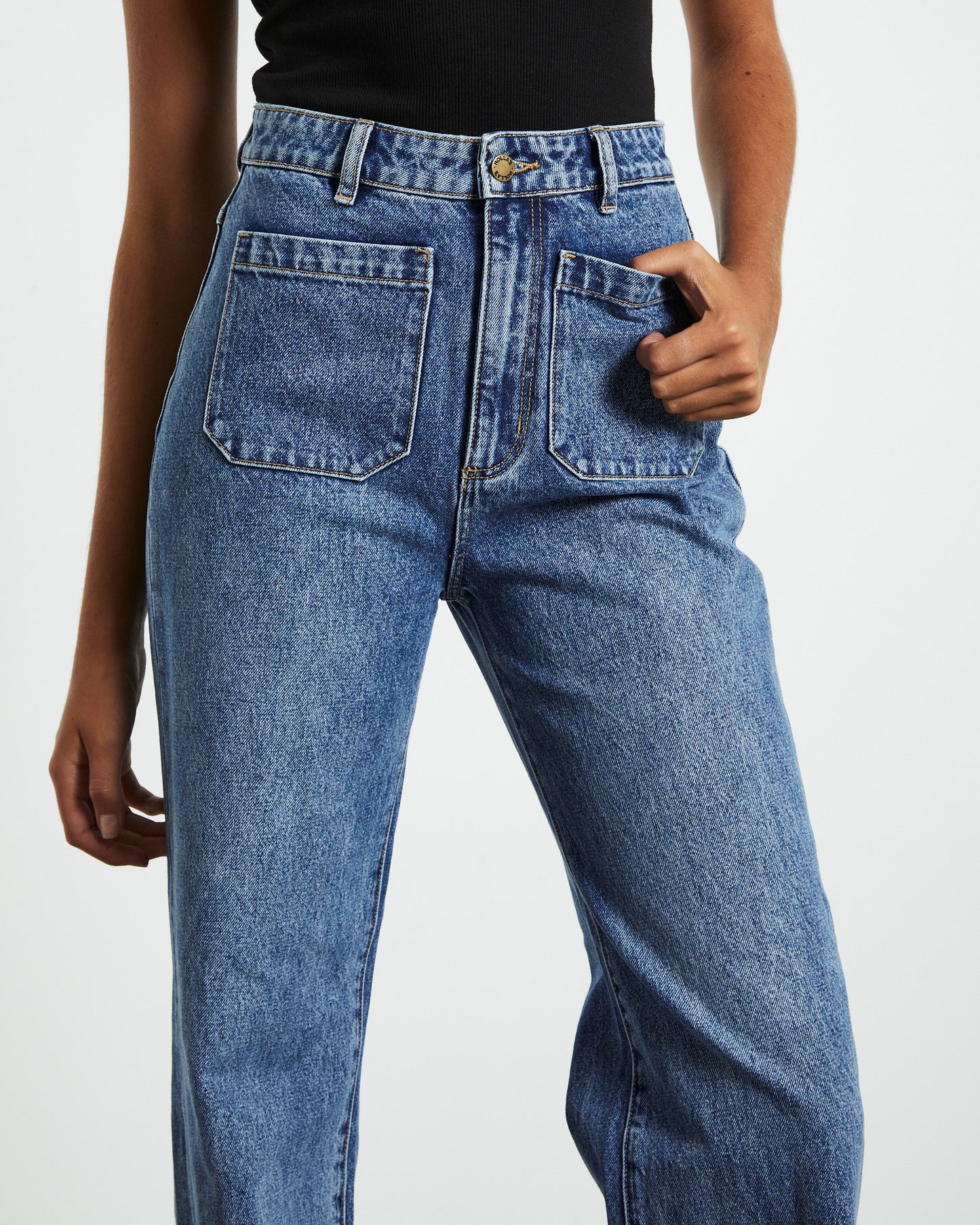 Sailor Jeans Long Janet Recycled Blue