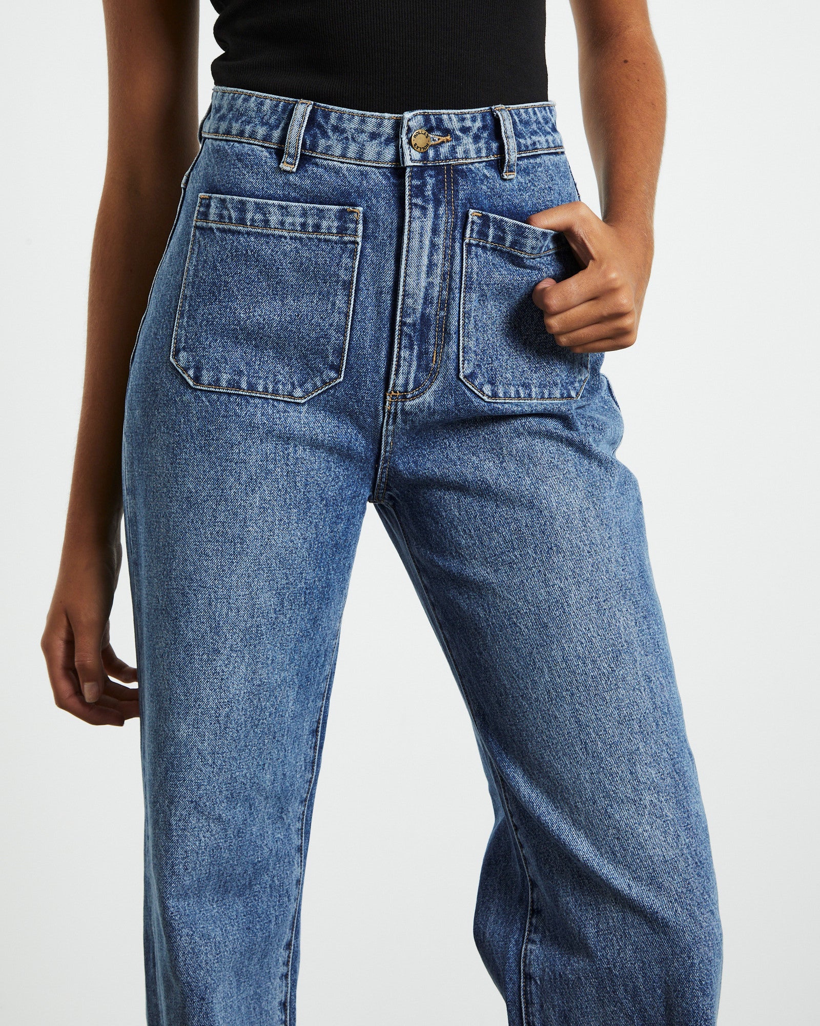 Sailor Jeans Long Janet Recycled Blue BLUE