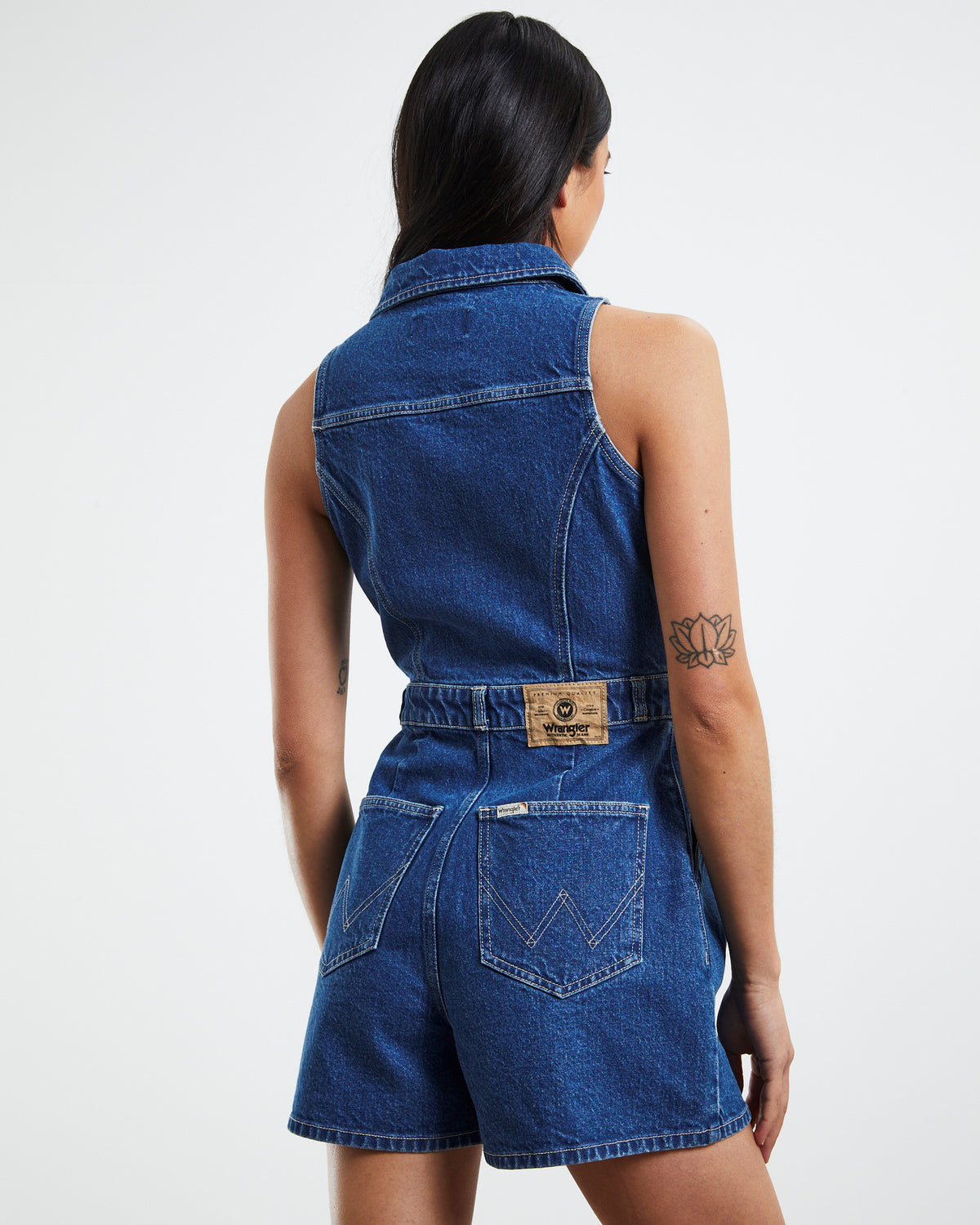 Jennifer Romper Blue Havoc DENIM