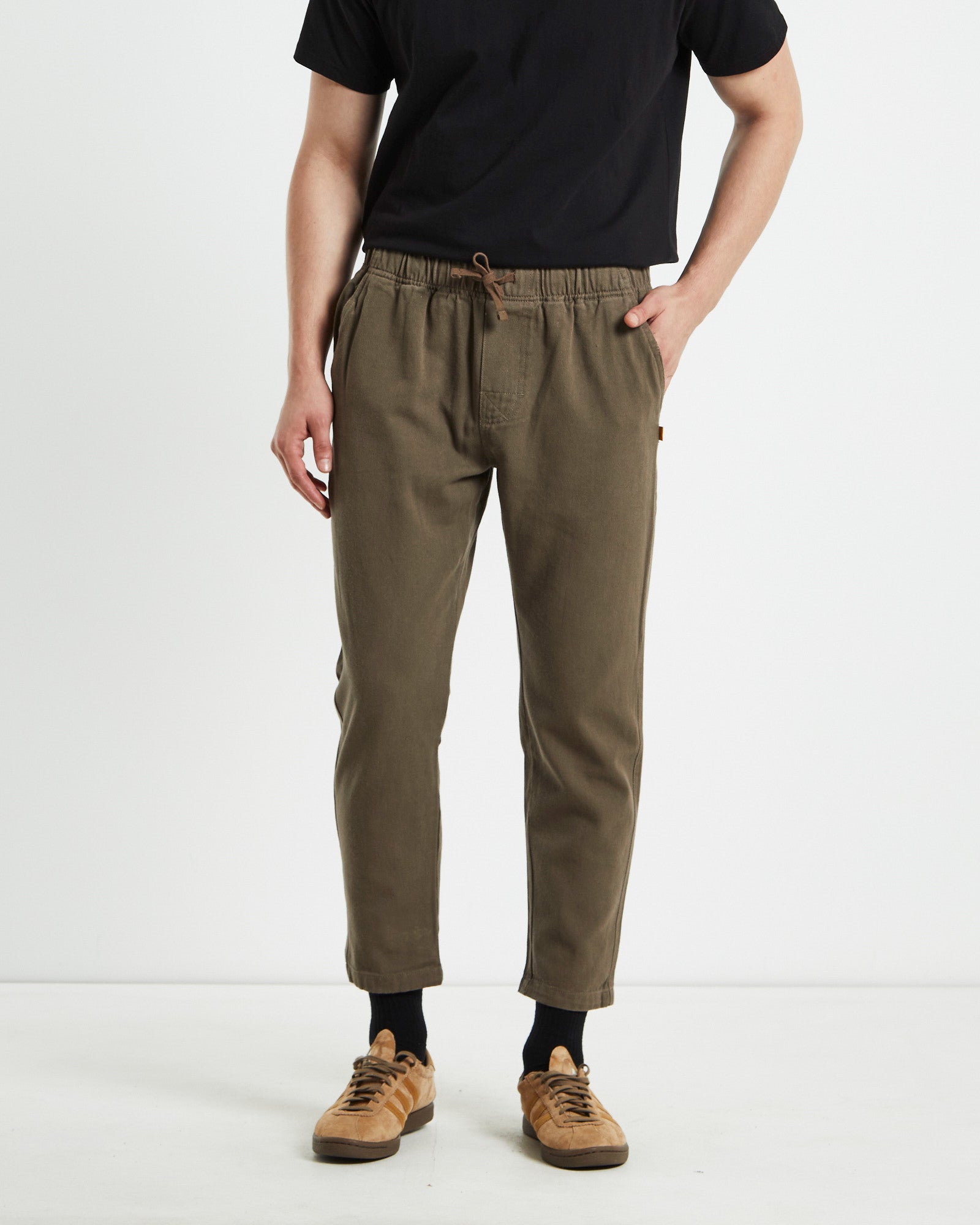 All Day Twill Pants Fatigue Brown GREEN