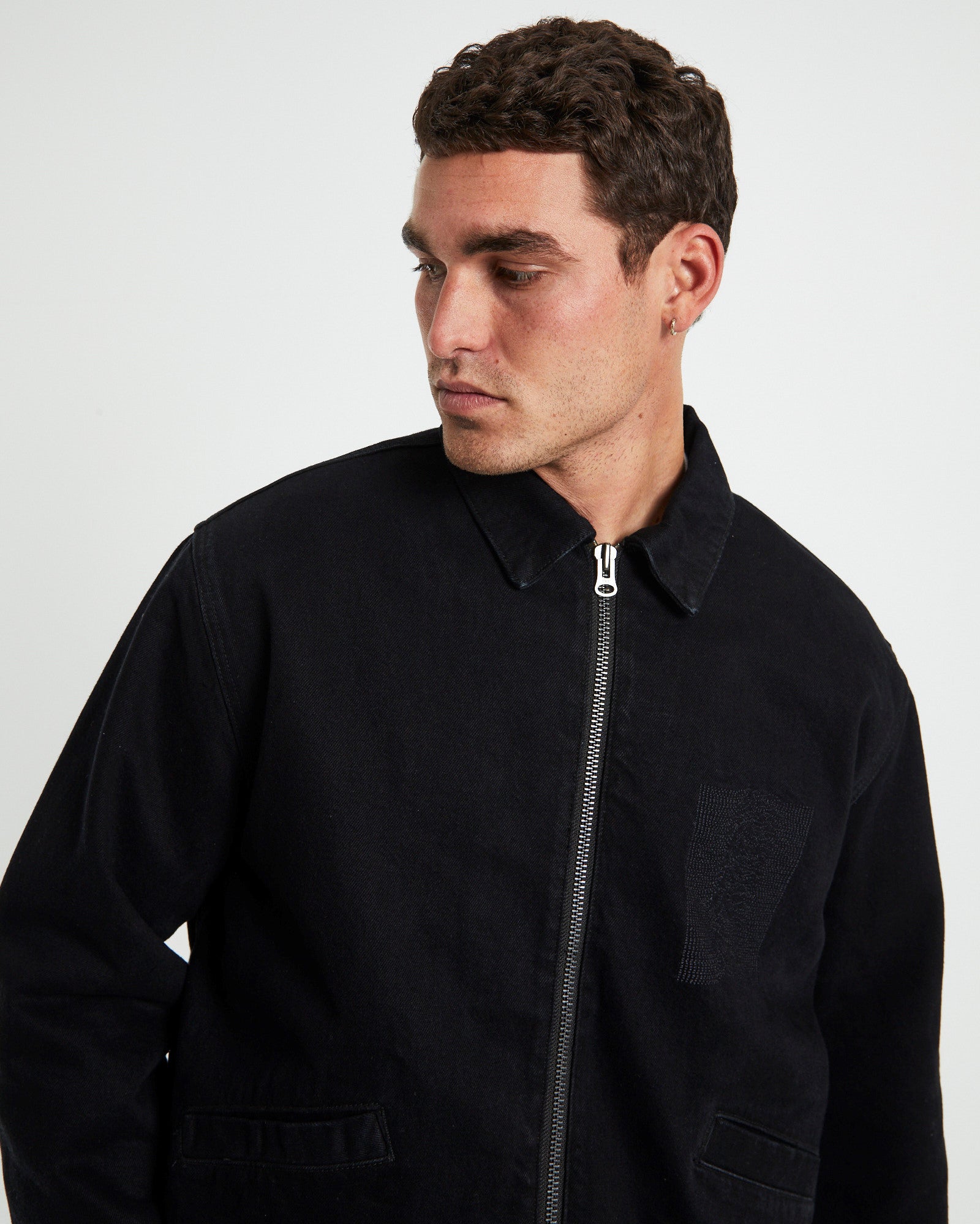 Joy Division Trucker Jacket Black BLACK