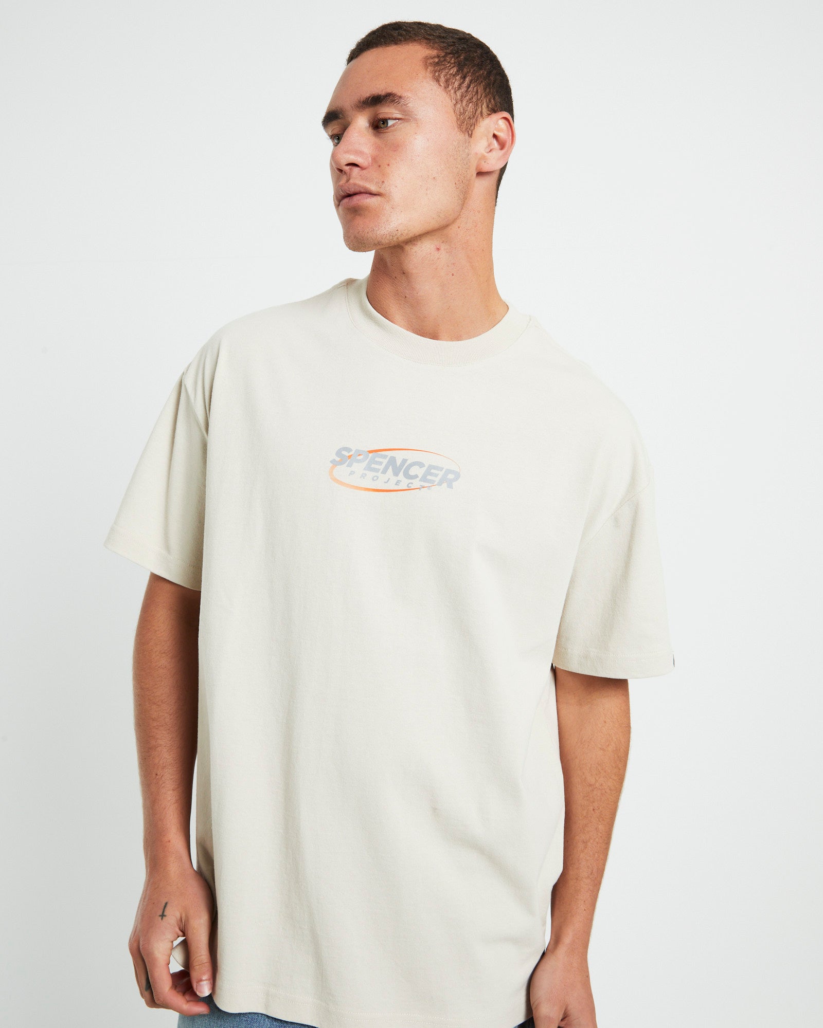 Nitro Short Sleeve T-Shirt in Pebble Grey GREY