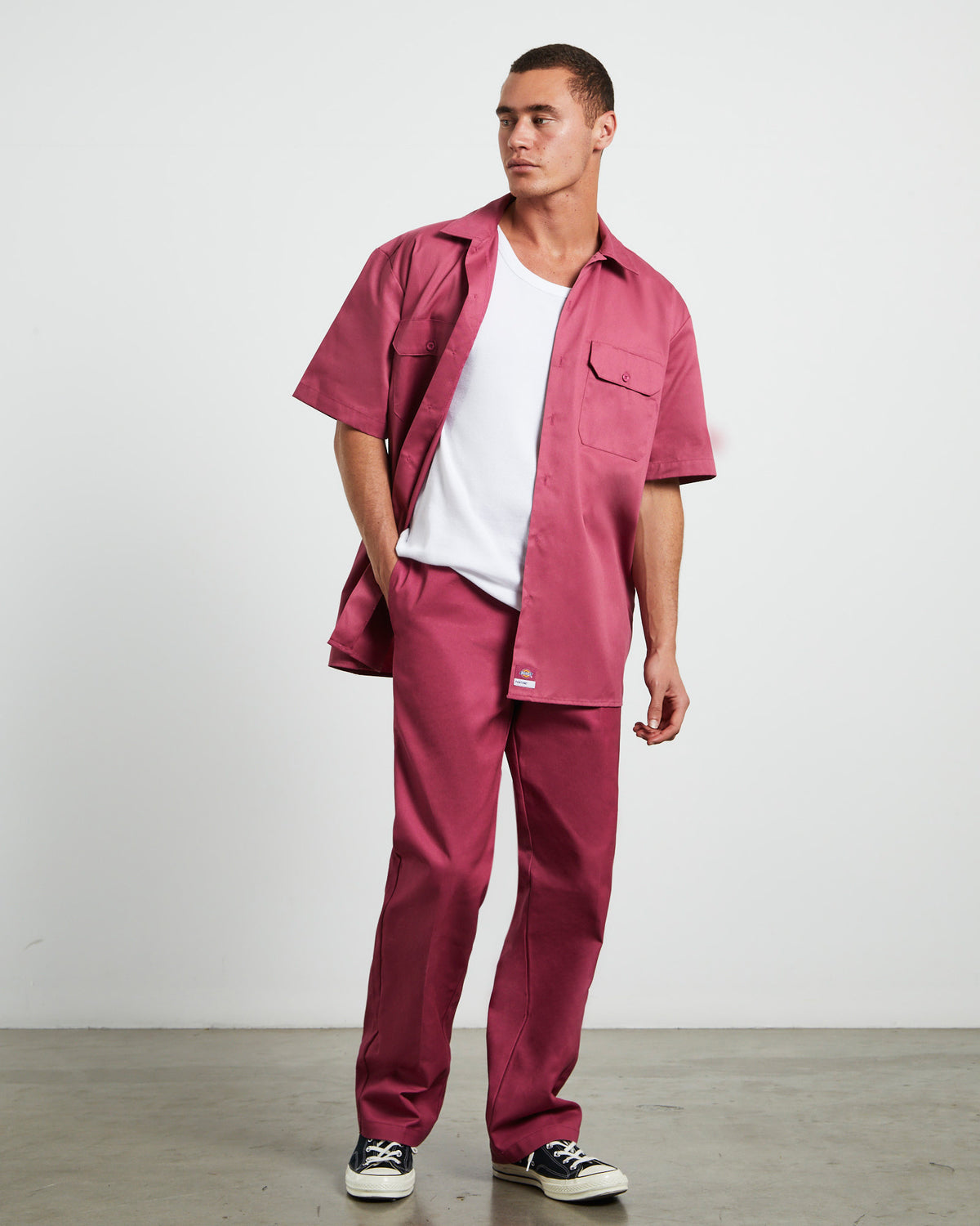 874 Pant in Malaga PINK