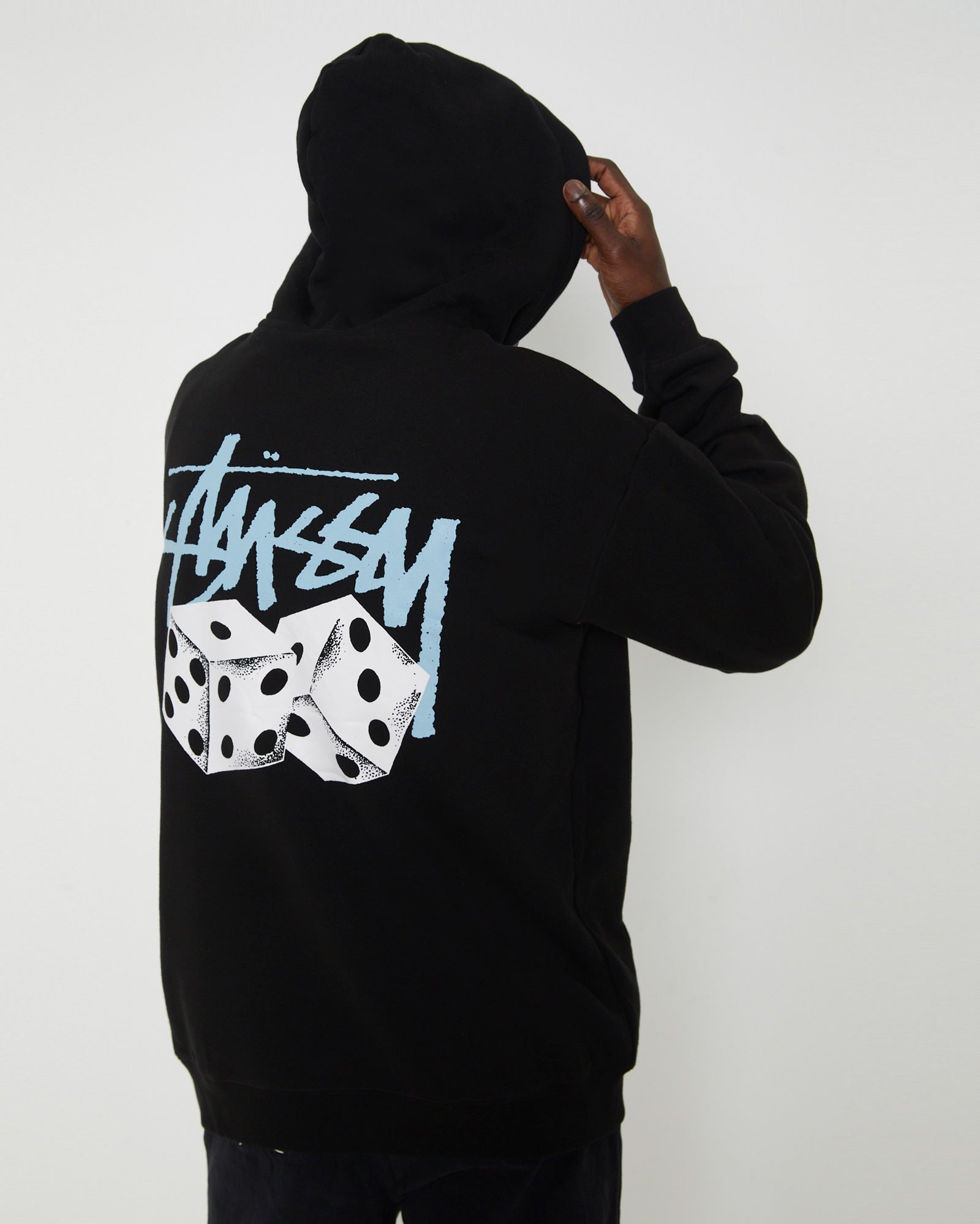 Pair Of Dice Hoodie in Black BLACK