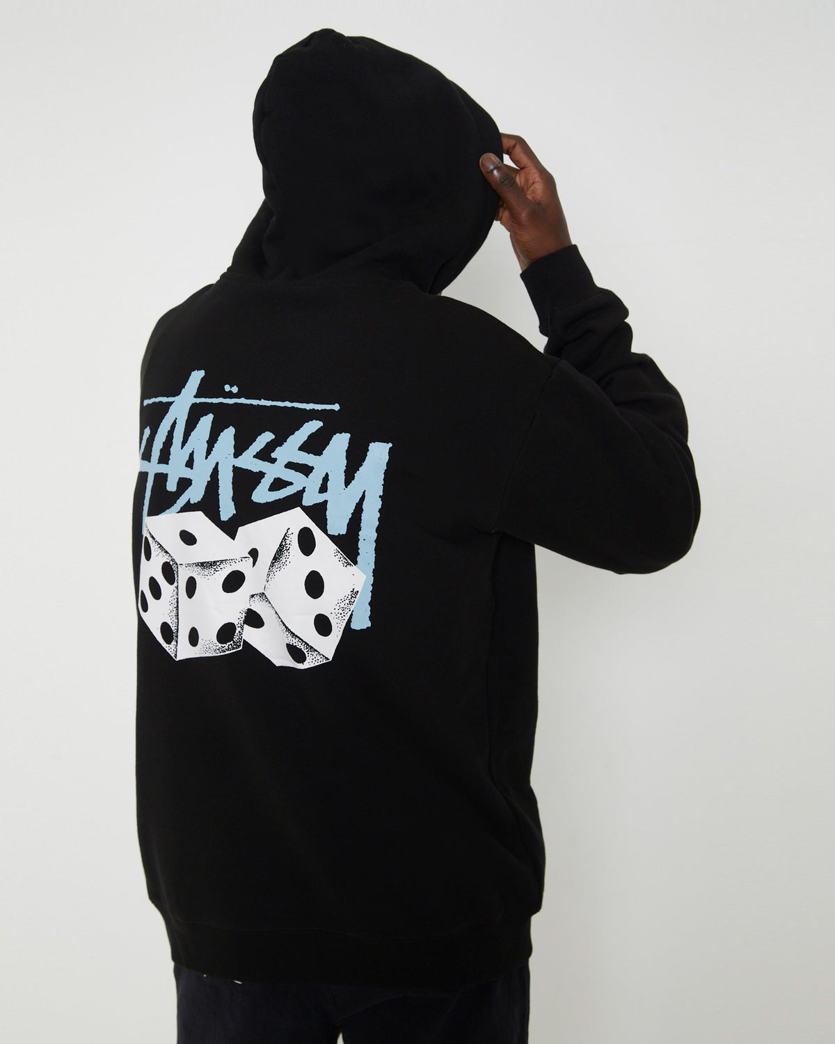 Pair Of Dice Hoodie in Black BLACK