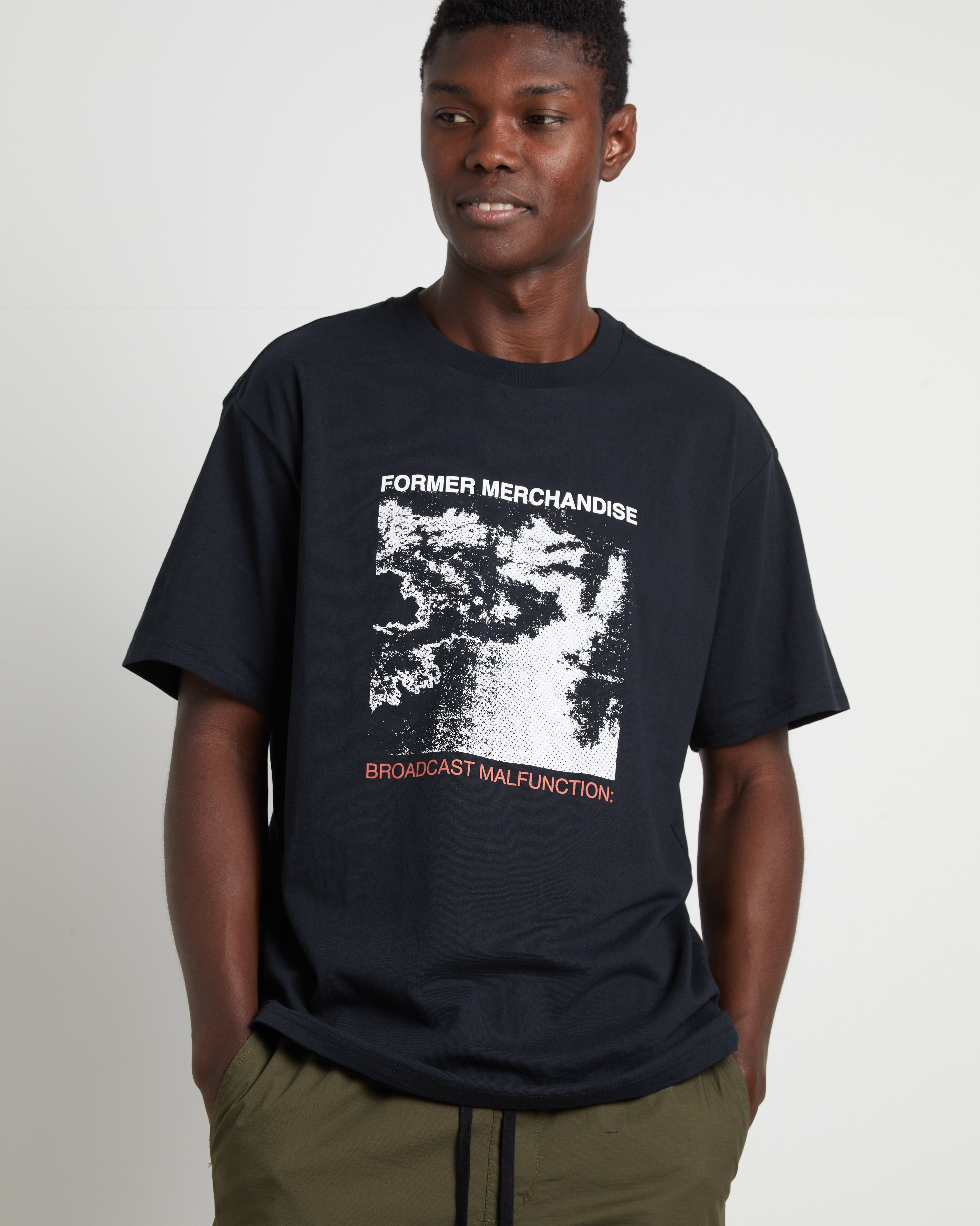 Tantrum Short Sleeve T-Shirt in Black BLACK