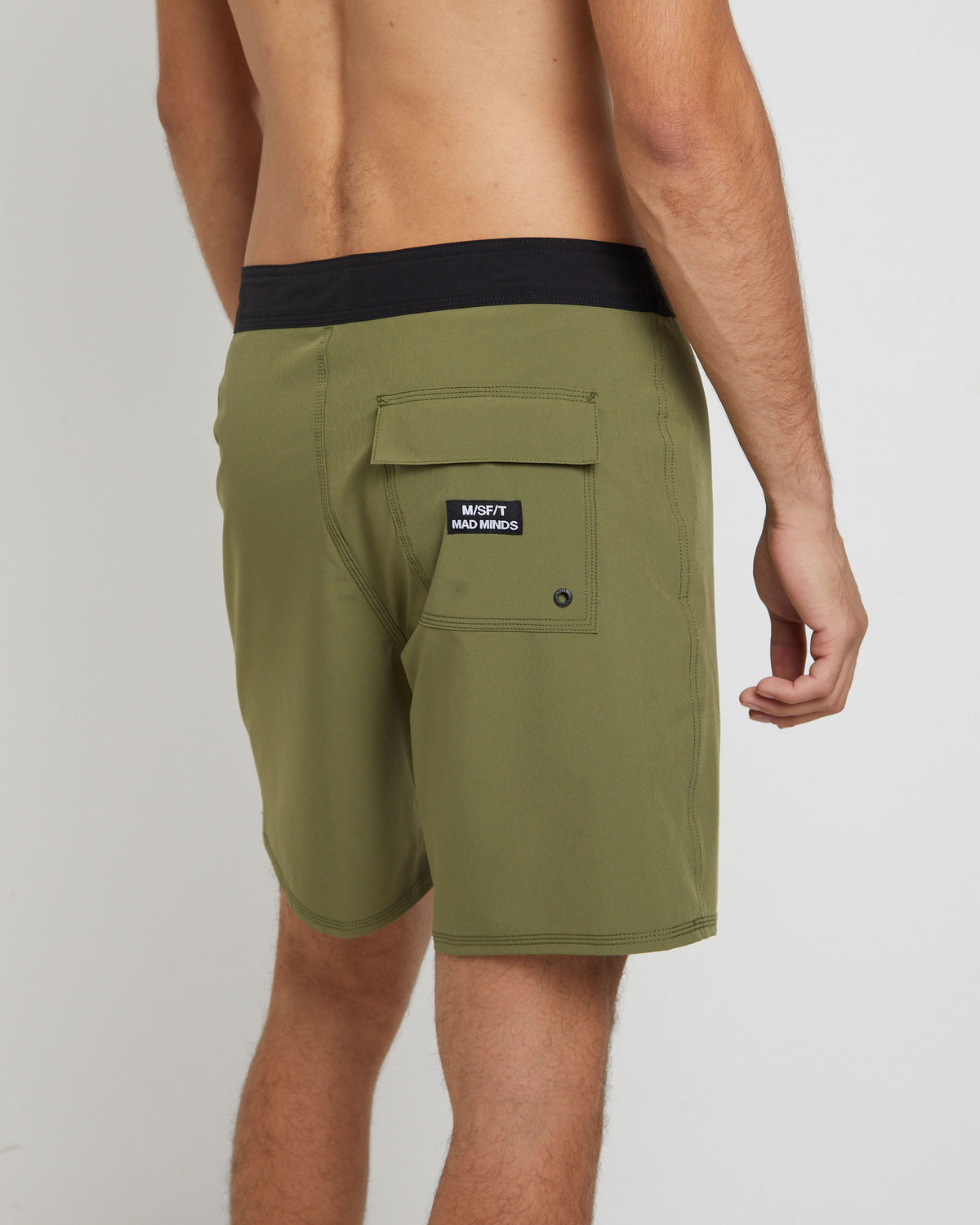 Dope Machine 18" 50-30 Boardshort in Army Green GREEN