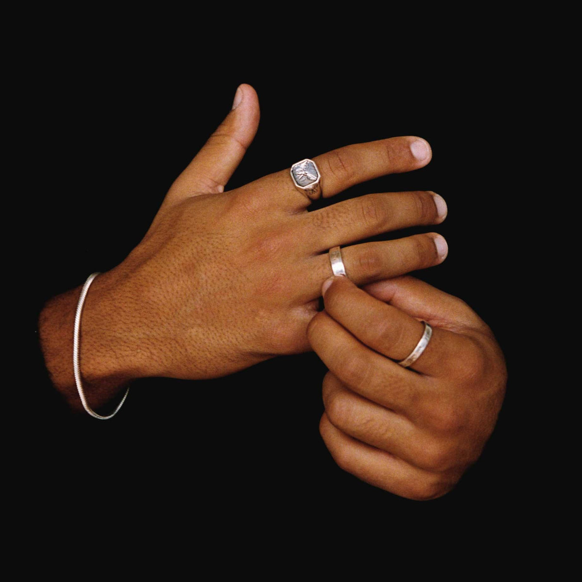 01 Ring Silver SILVER