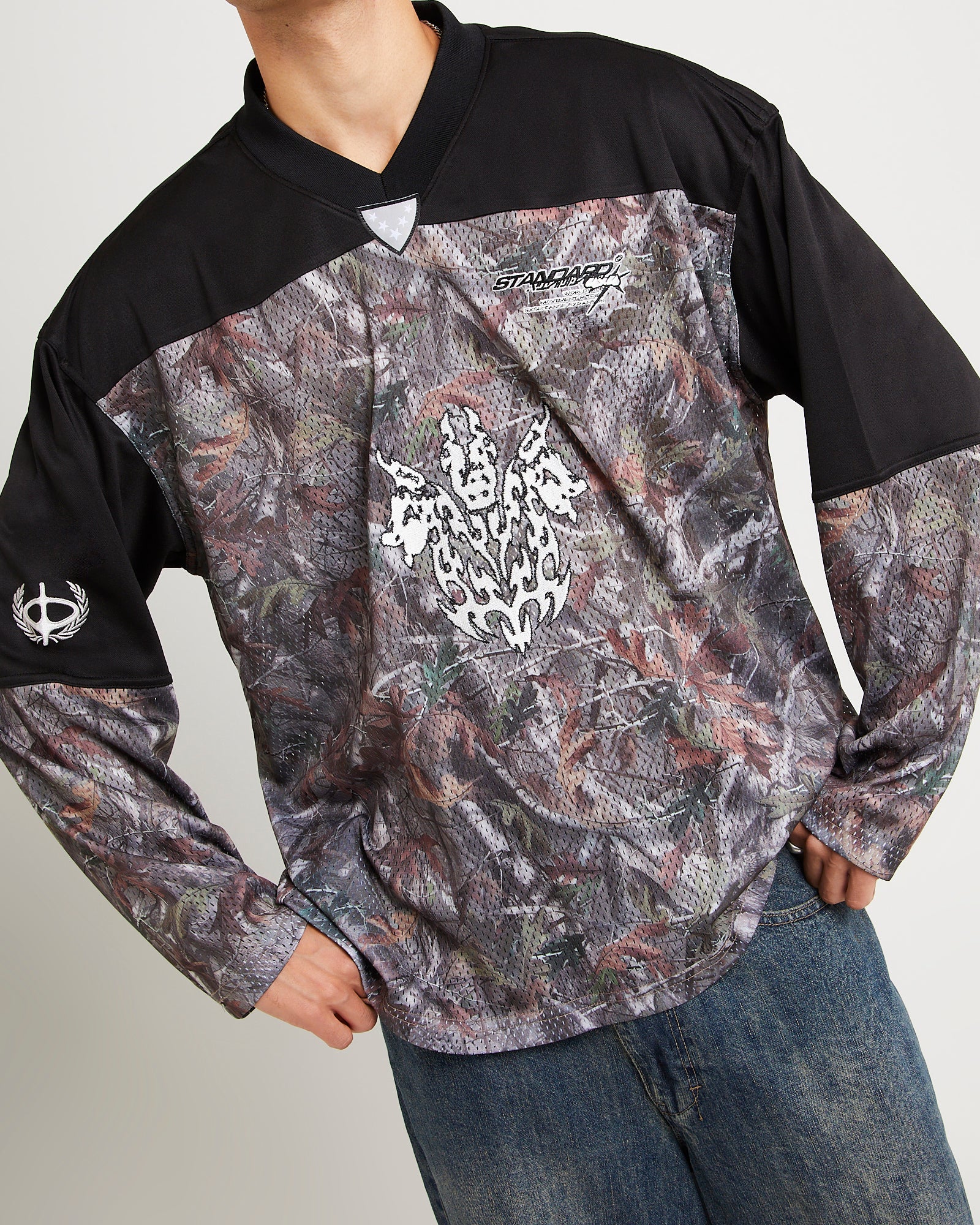 Hunter Camo Long Sleeve Jersey CAMO