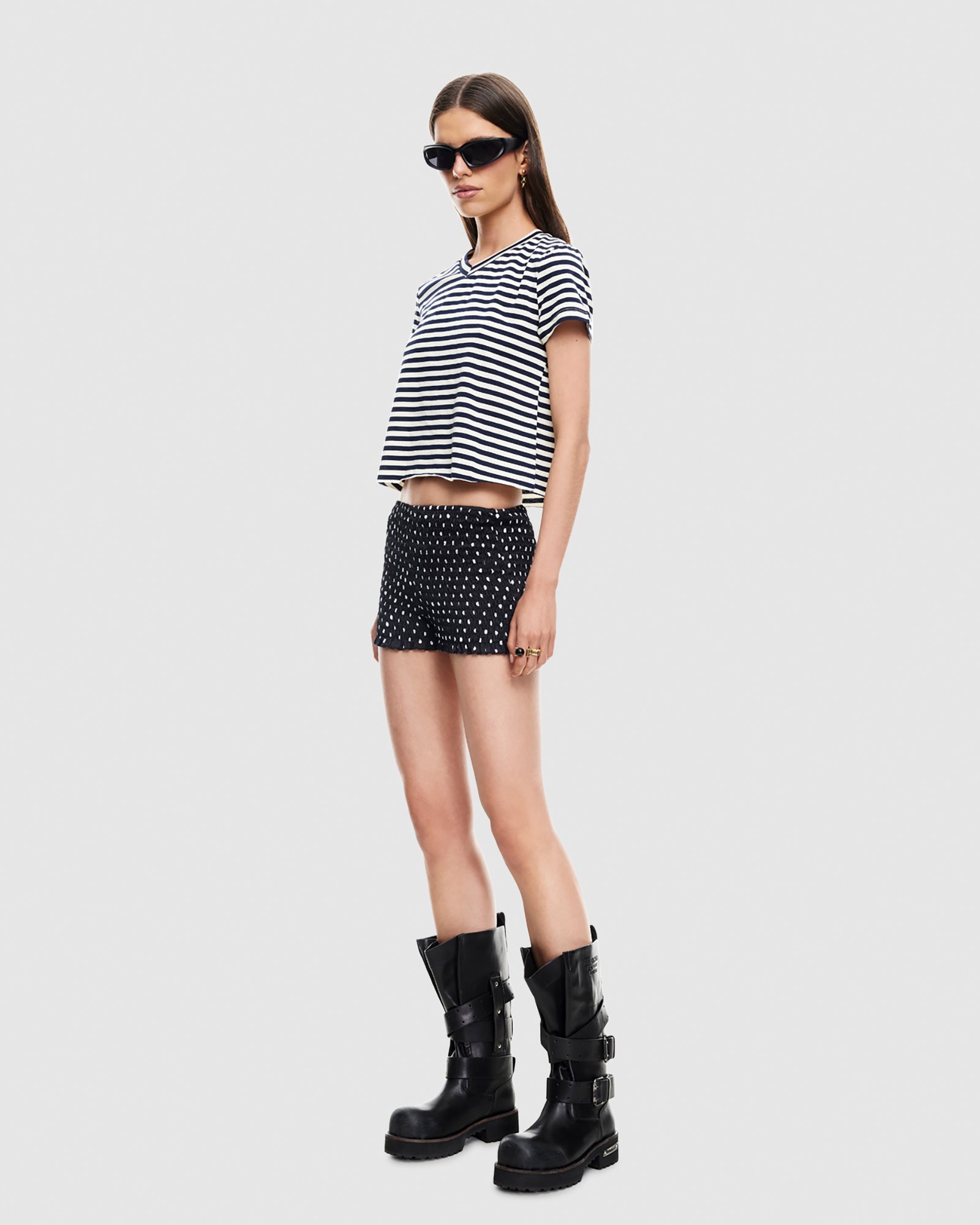 Terra Shorts ONYX POLKA