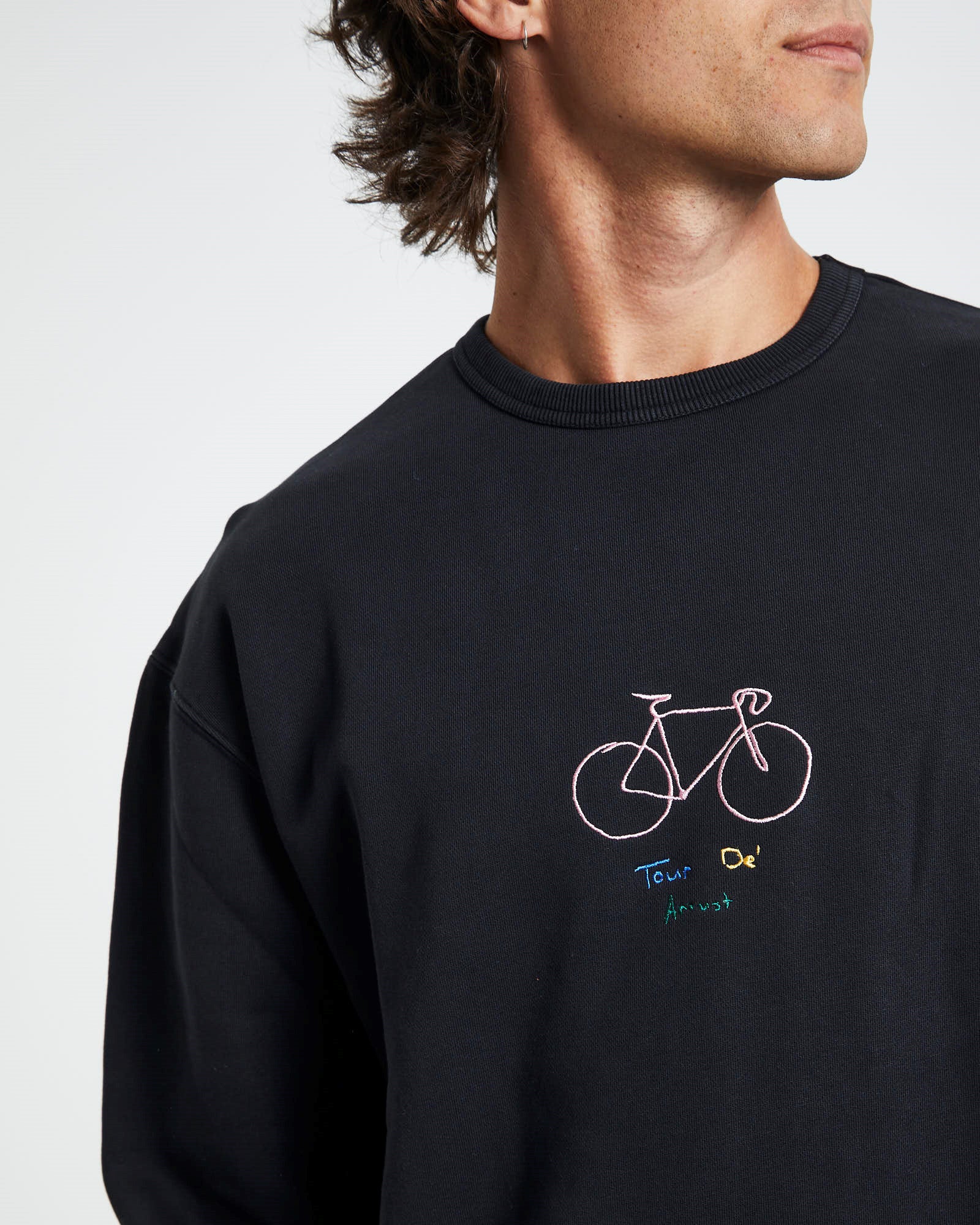 Tour De Arvust Crew Jumper Black BLACK