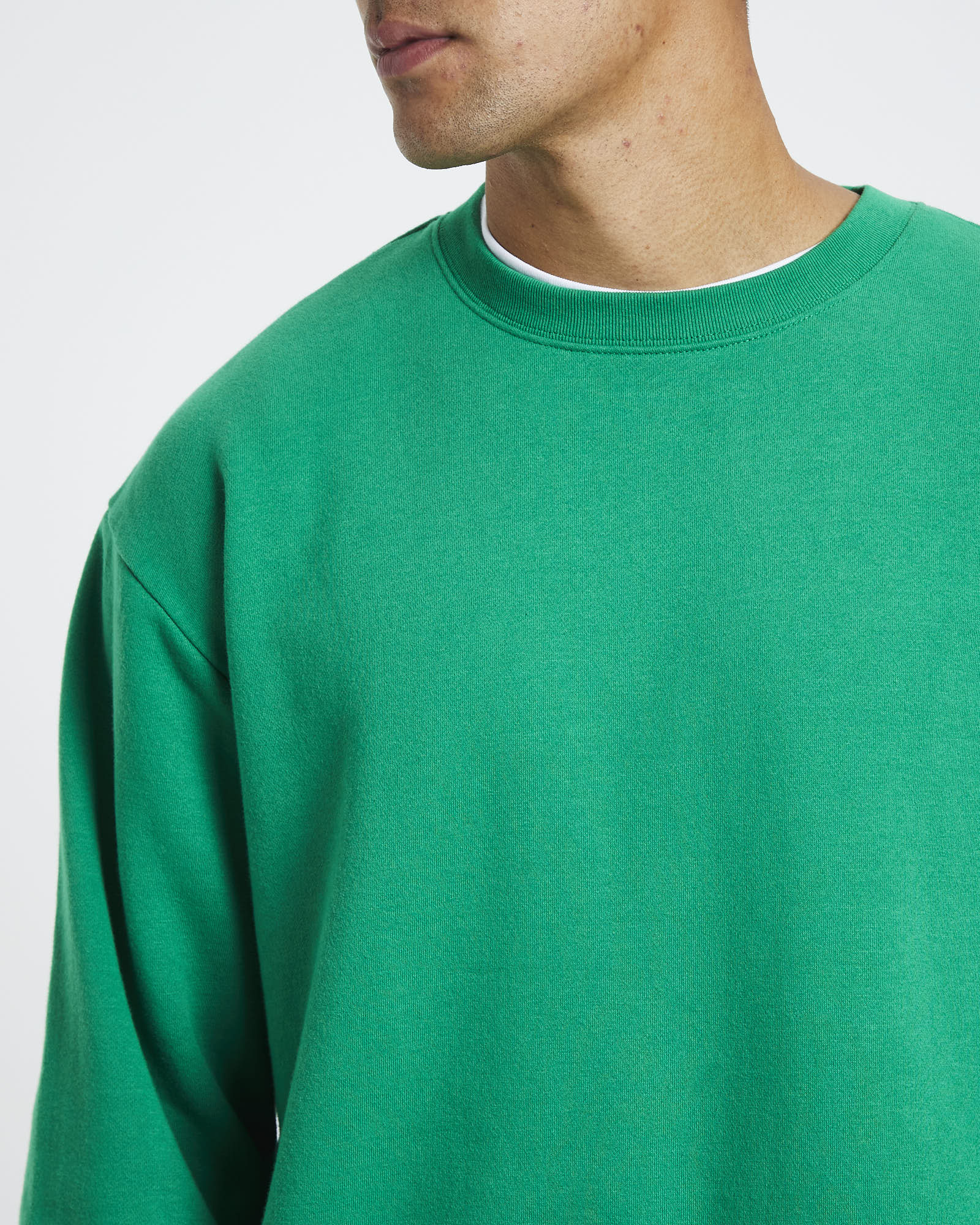 Crew Jumper Slime Green GREEN