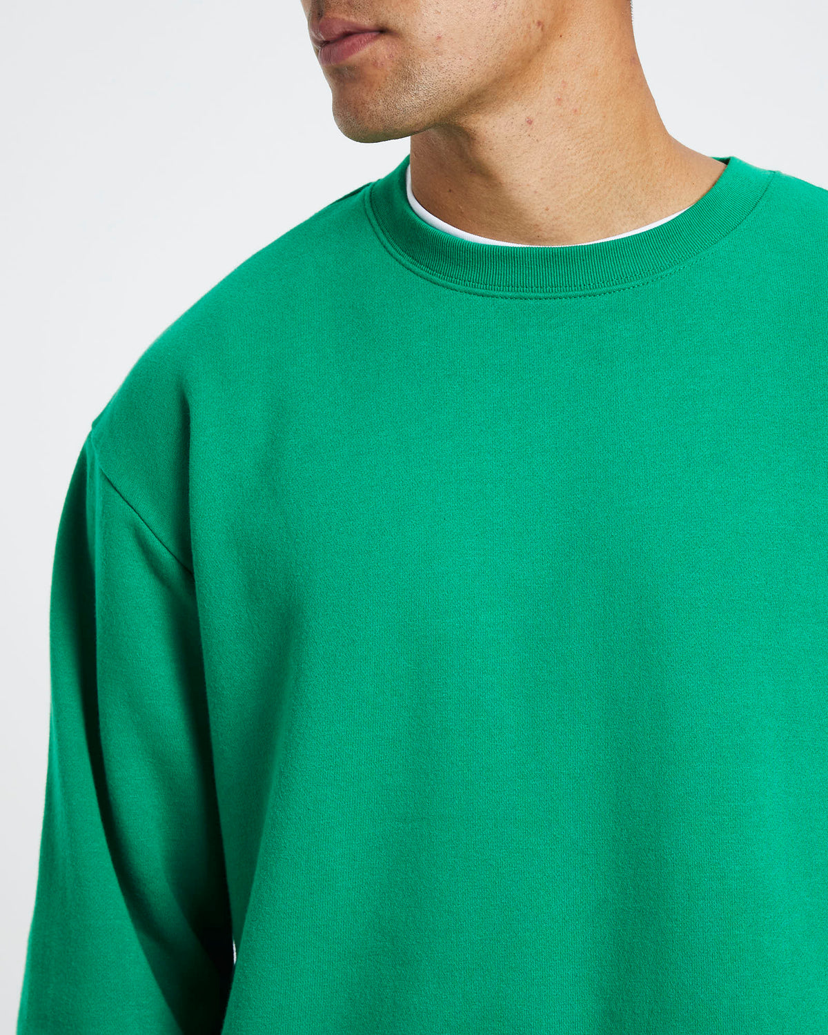 Crew Jumper Slime Green GREEN