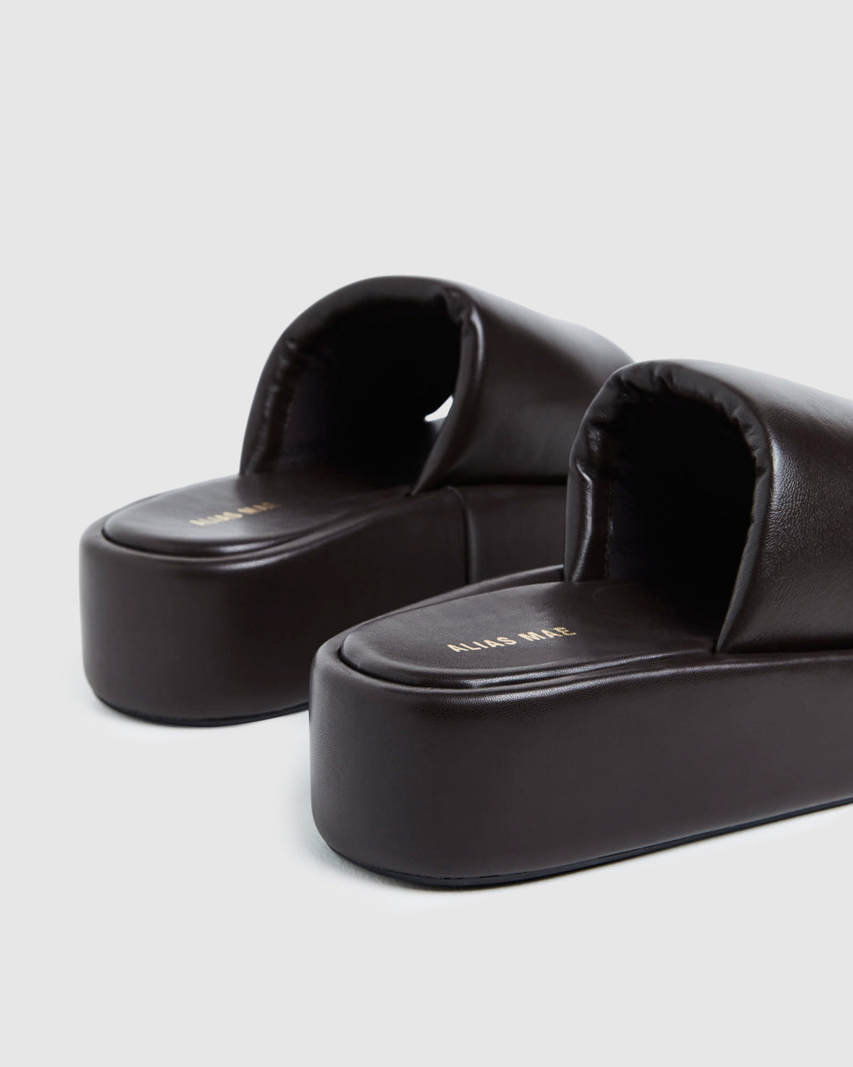 Andi Leather Sandals Choc Brown BROWN