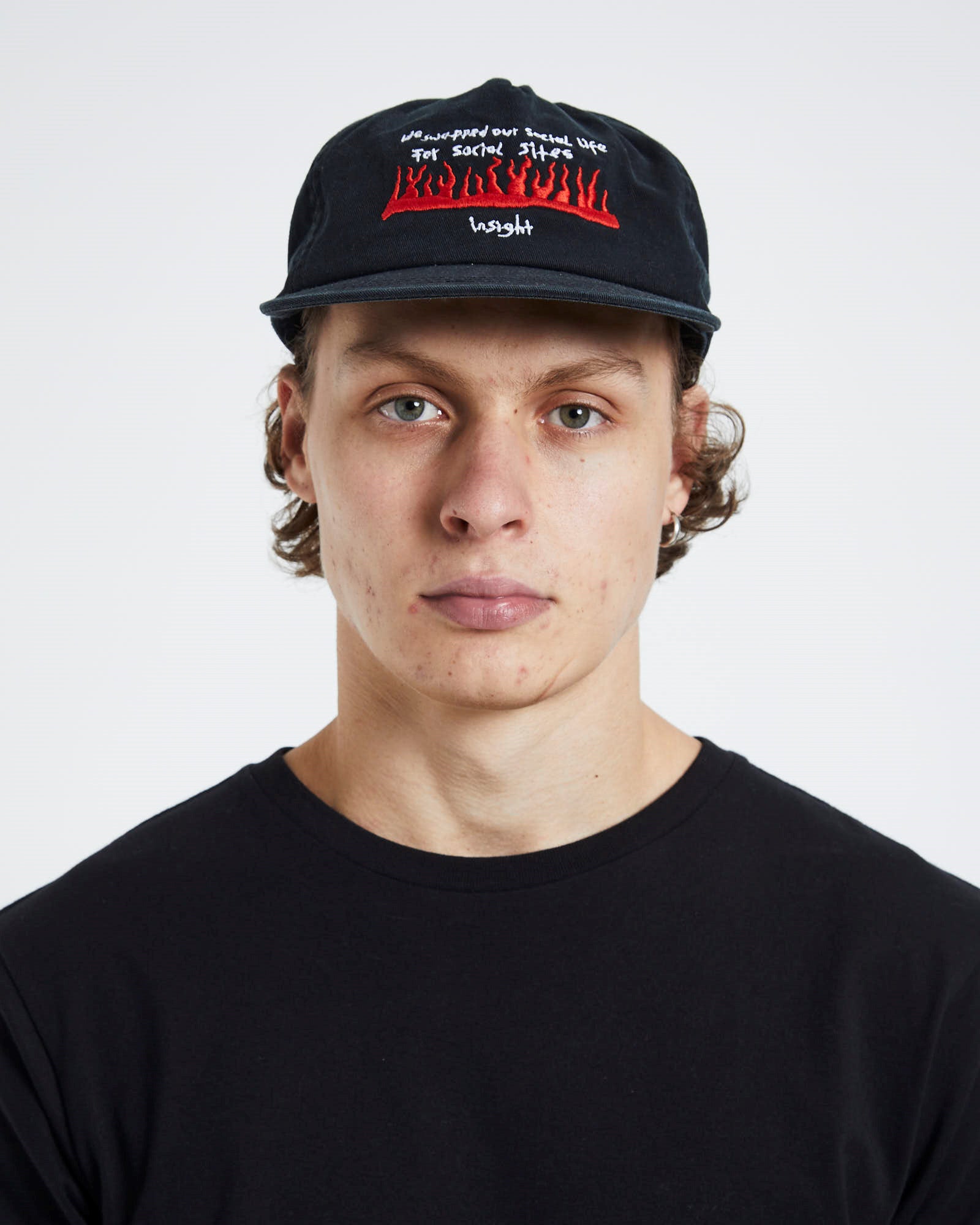 Social Sites Trucker Cap Black BLACK