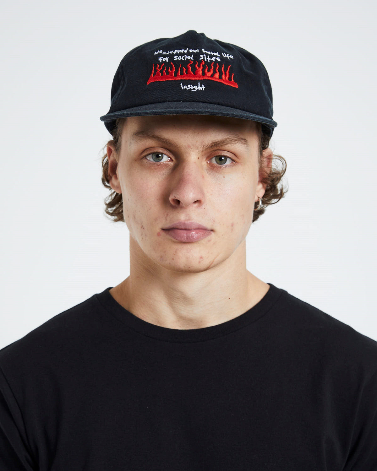 Social Sites Trucker Cap Black BLACK
