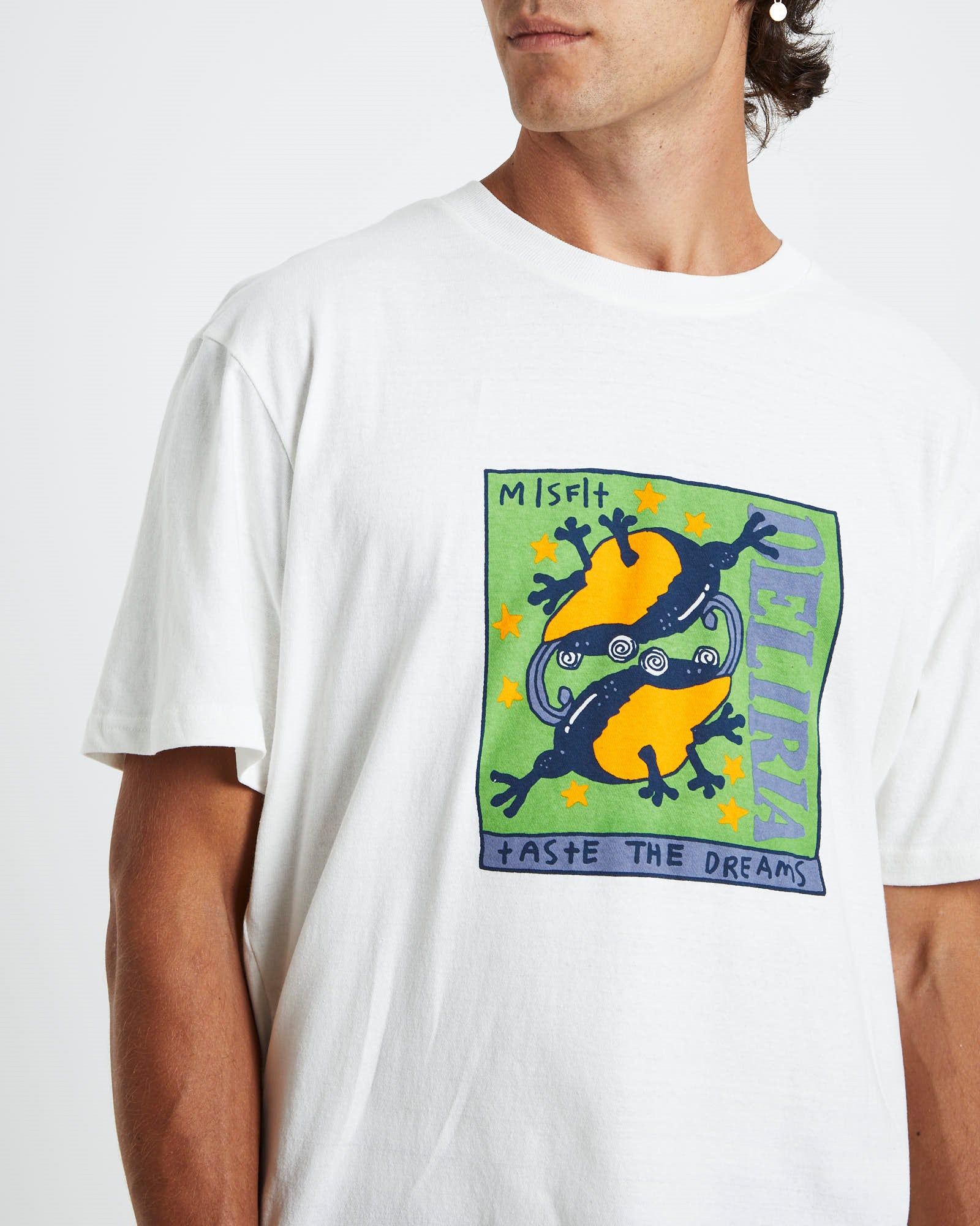 Deleria T-Shirt Washed White WHITE
