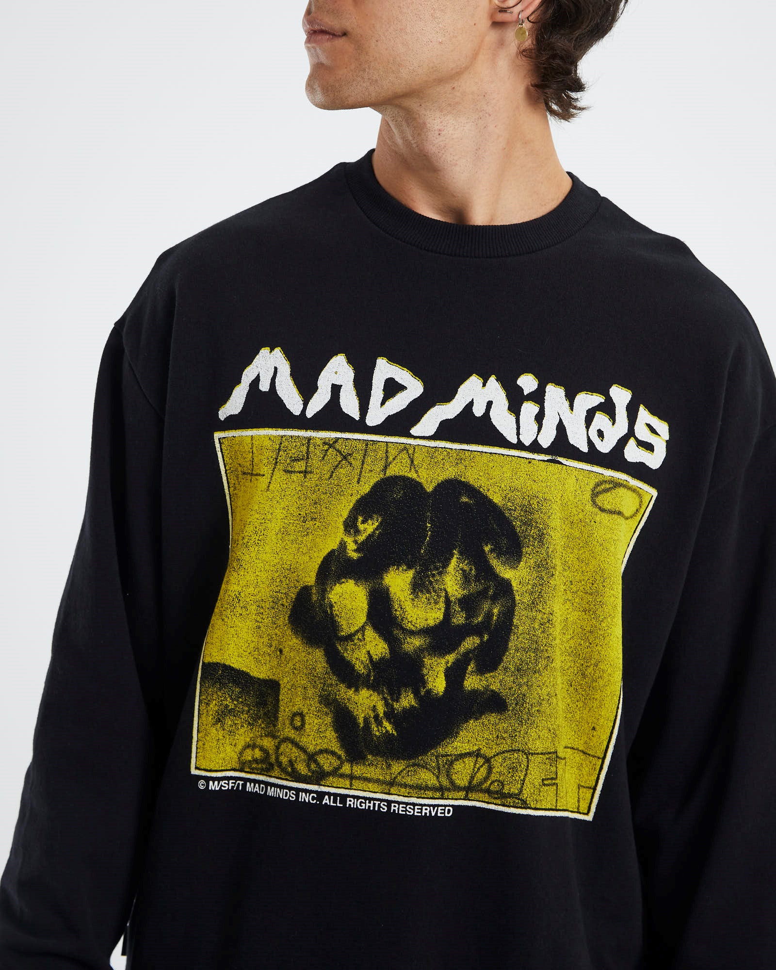 Tasty Cakes 50-50 Crew Jumper Pigment Black PIGMENT BLACK