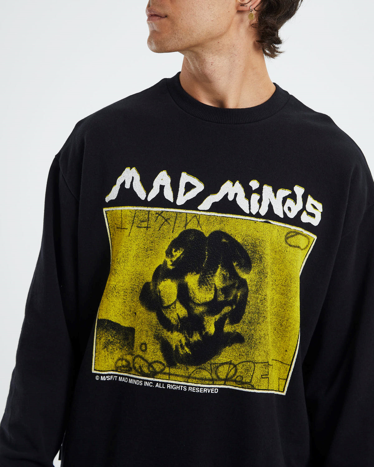 Tasty Cakes 50-50 Crew Jumper Pigment Black PIGMENT BLACK