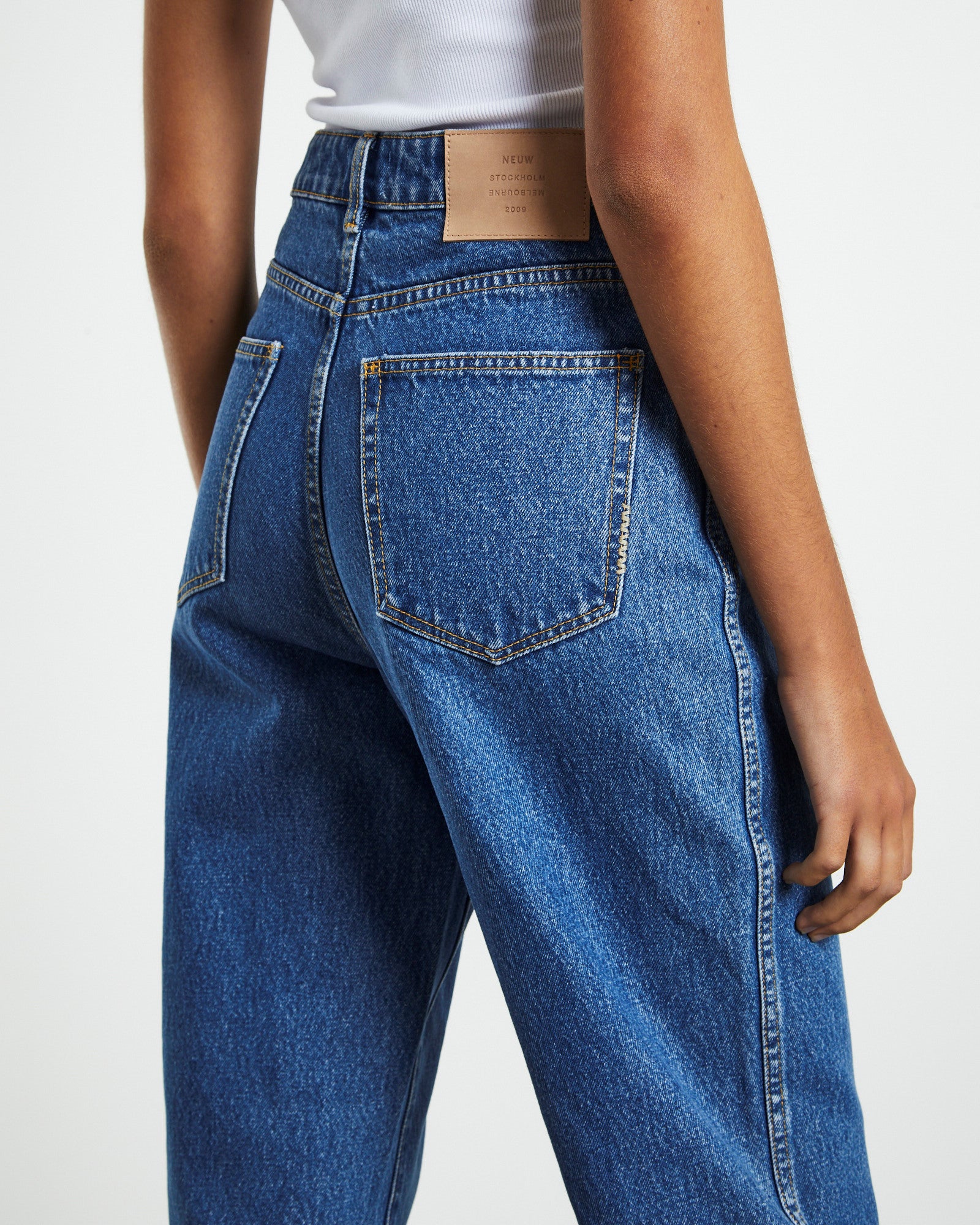 Sade Baggy Jeans 80s Blue BLUE
