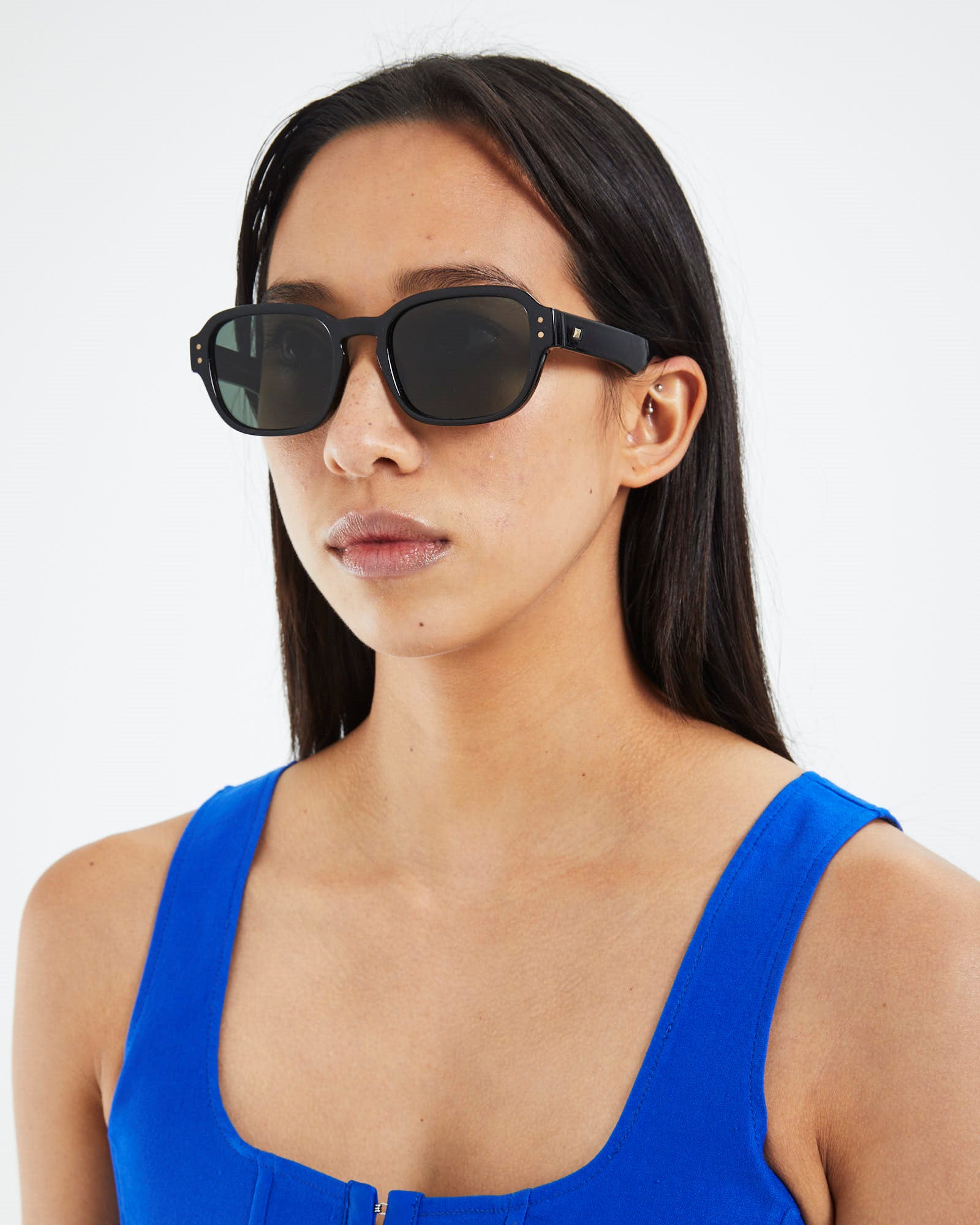 Unthinkable Sunglasses Black/Green Mono BLACK