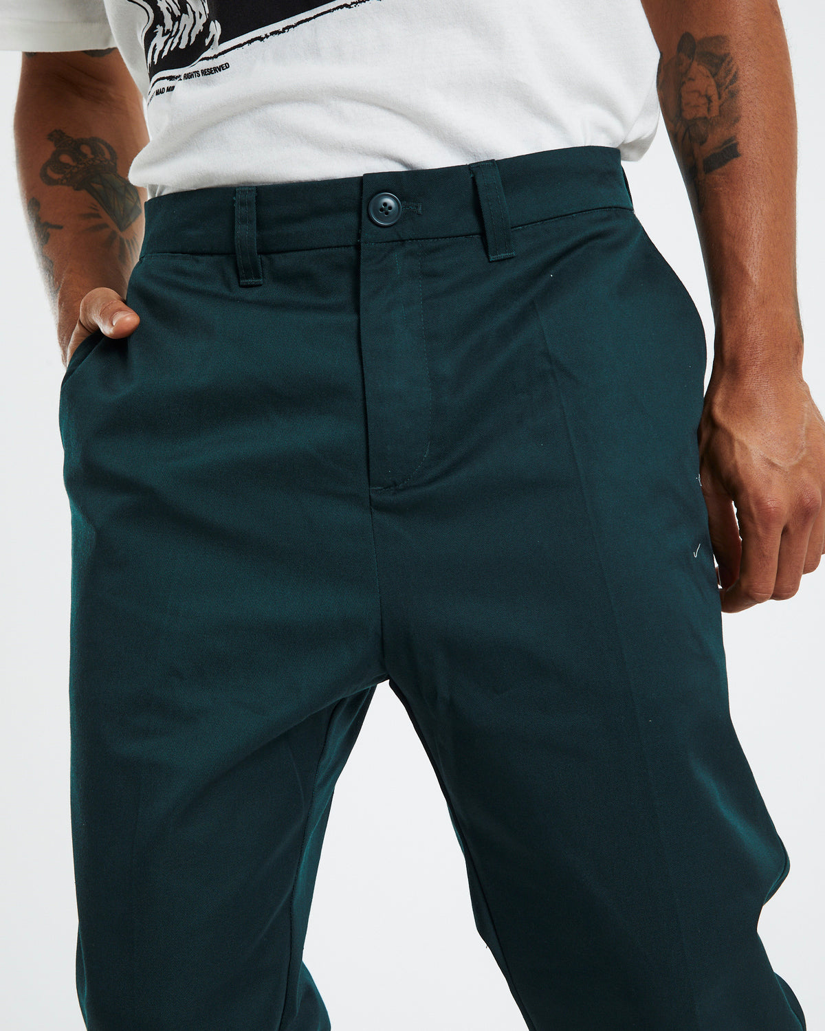 Shame Theme Pants Army Green KHAKI