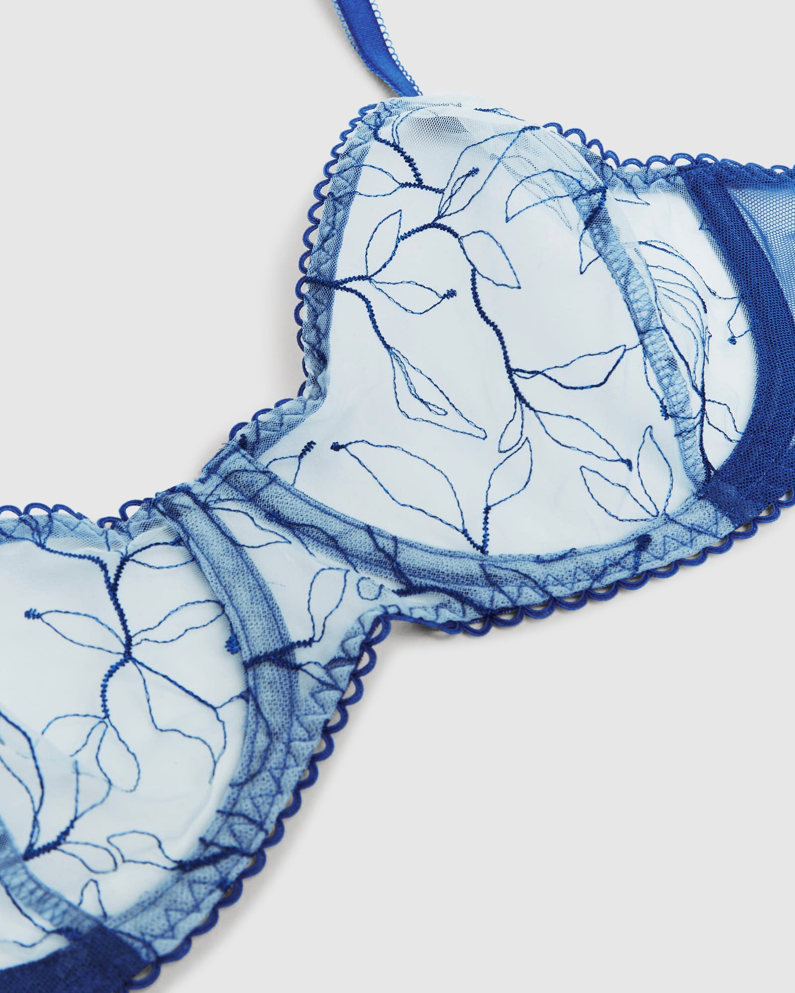 Edi Underwire Bra Blue BLUE