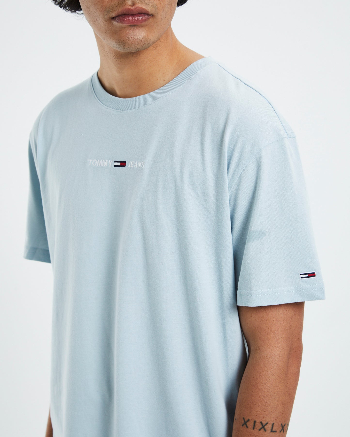TJM Small Text T-Shirt Oasis Blue