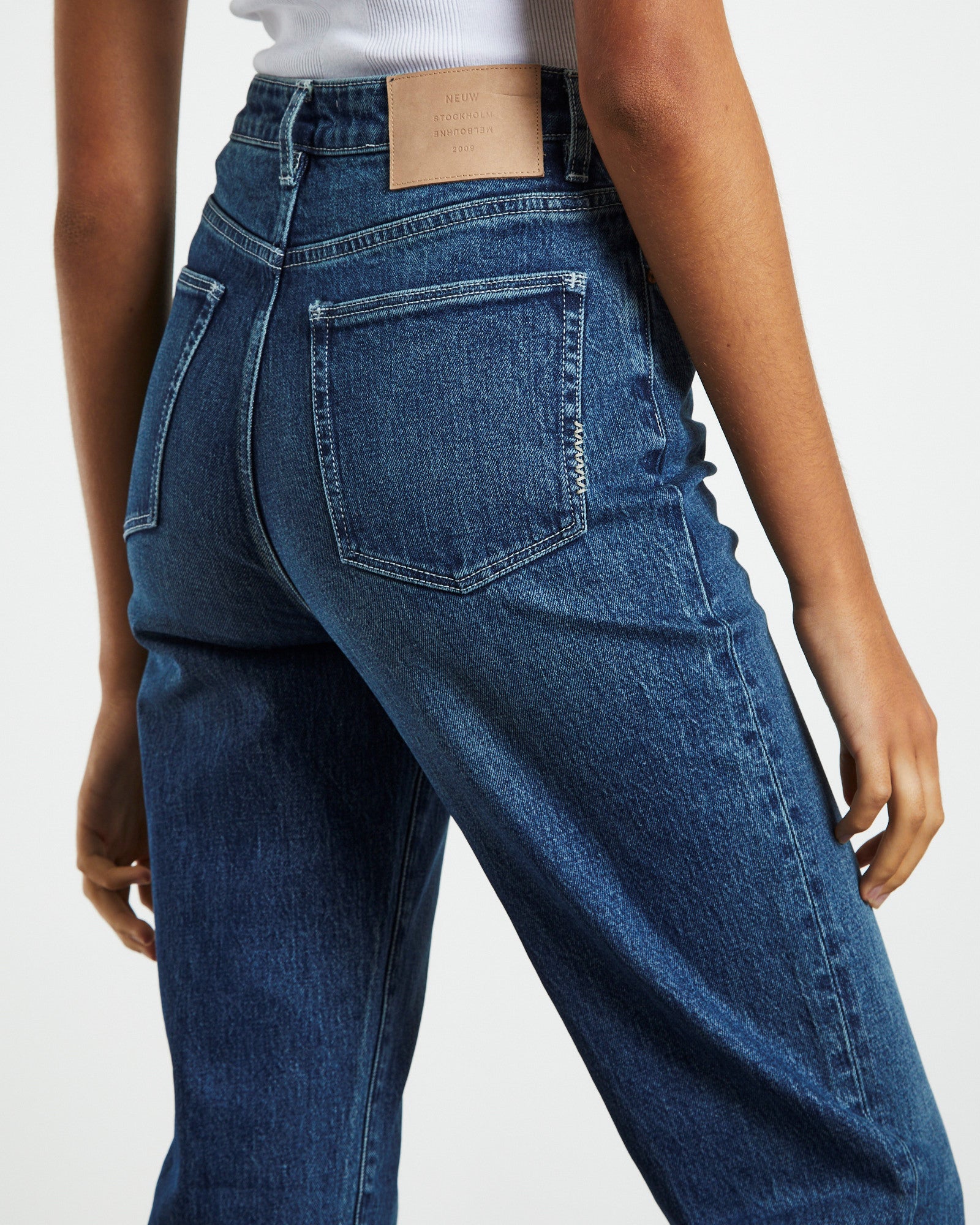 Nico Straight Jeans Isolation Blue BLUE