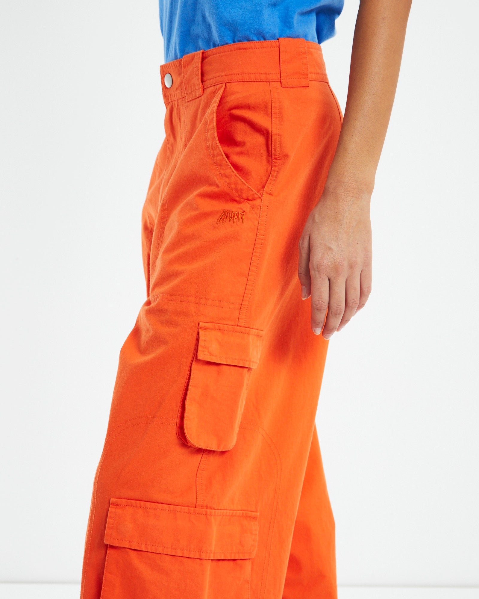 Water Pipe Cargo Pants Sherbert Orange ORANGE