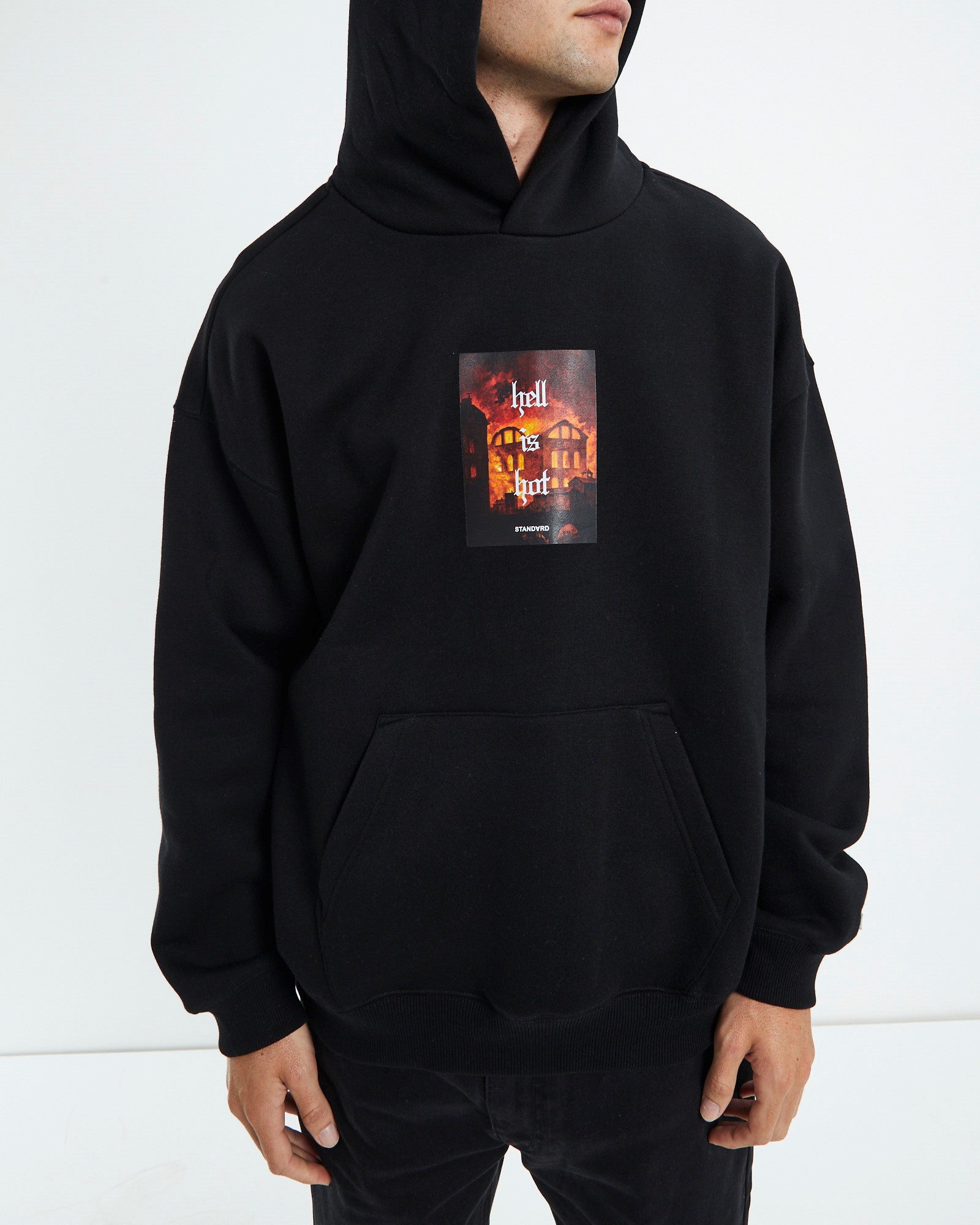 Hell Hoodie Black BLACK