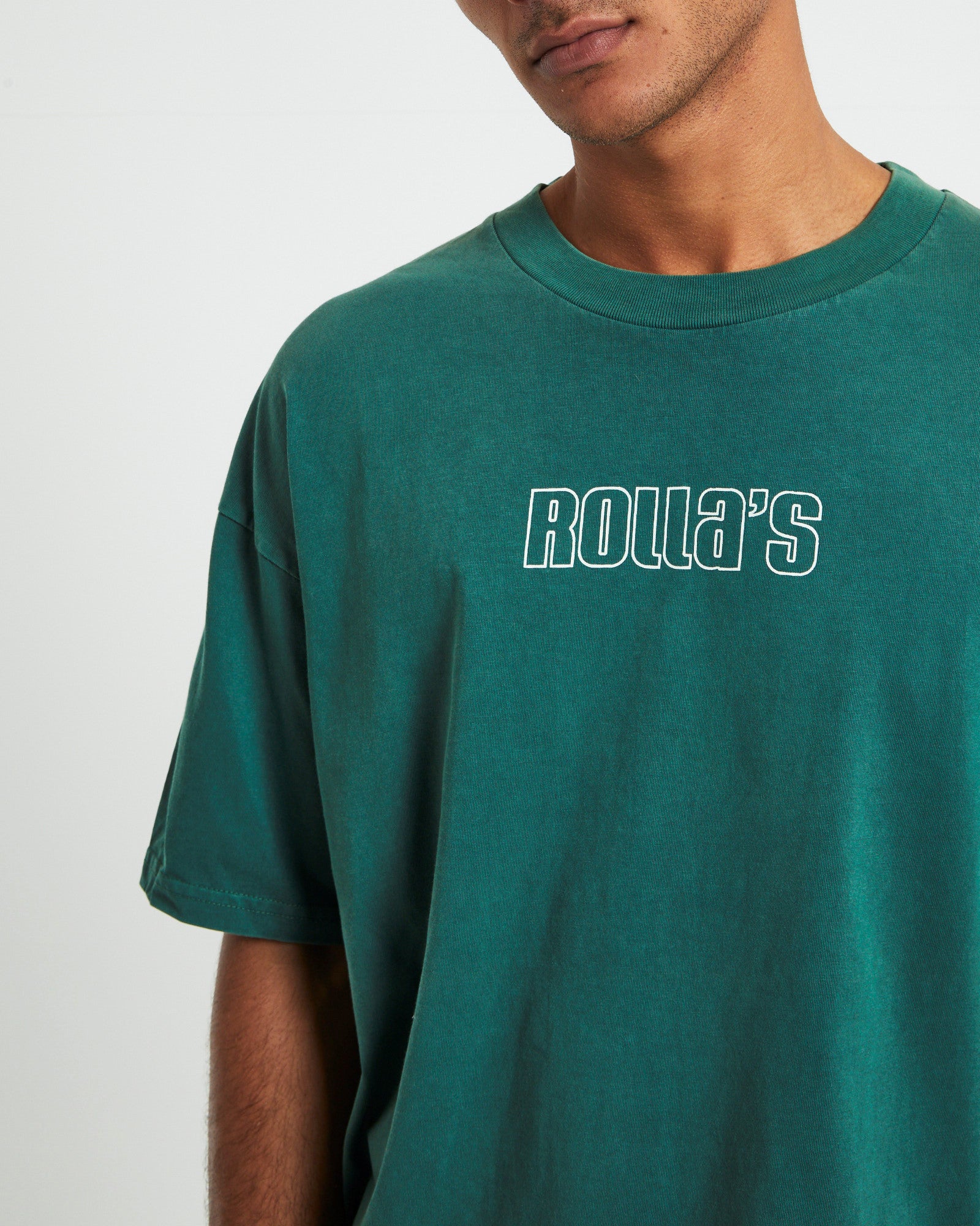 Heavy Logo Short Sleeve T-Shirt Green GREEN