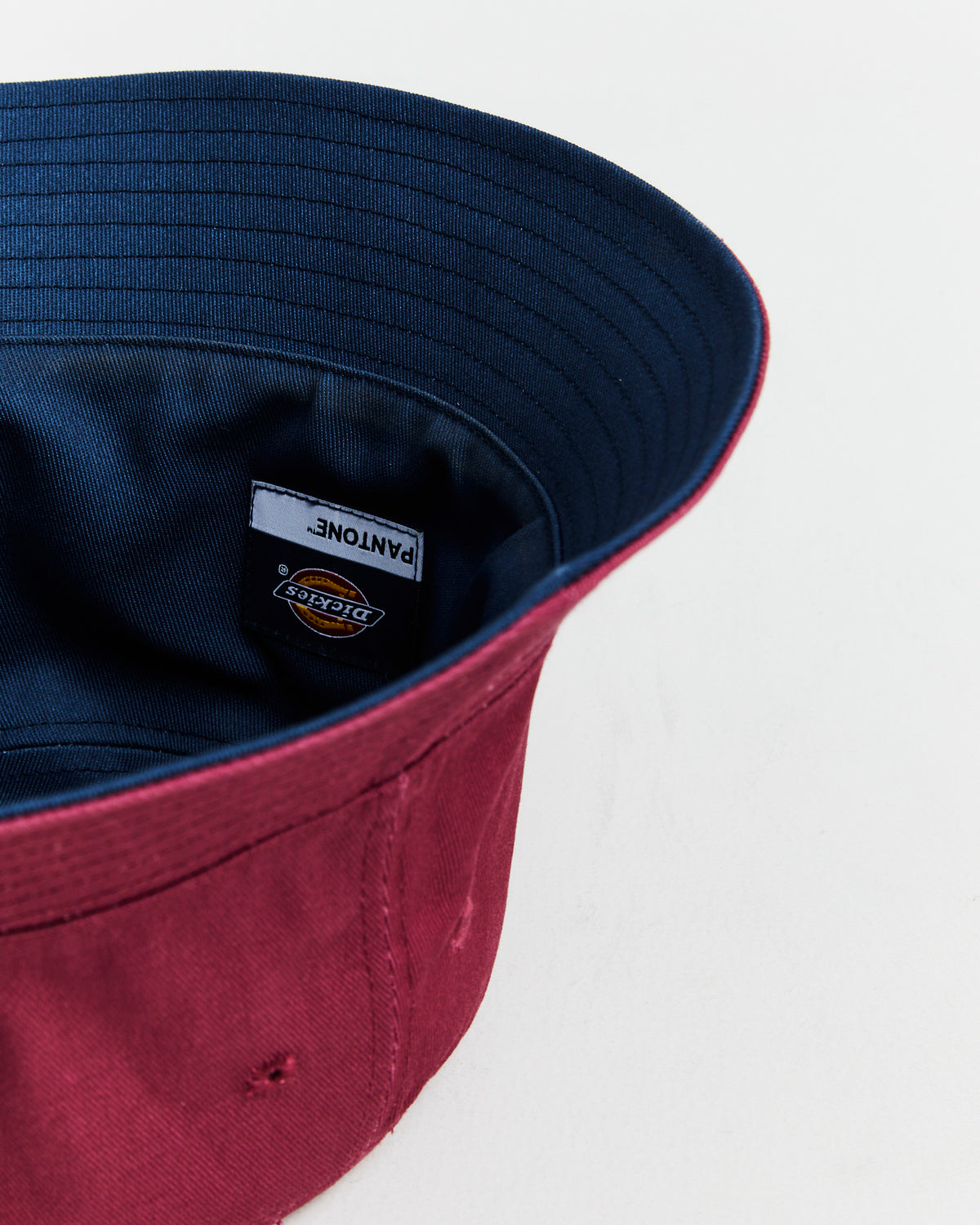 Reversible Bucket Hat in Dark Denim and Malaga BLUE