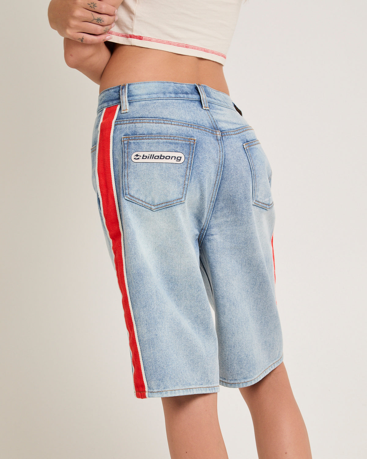 Bong Rule Denim Jorts TRUE DENIM