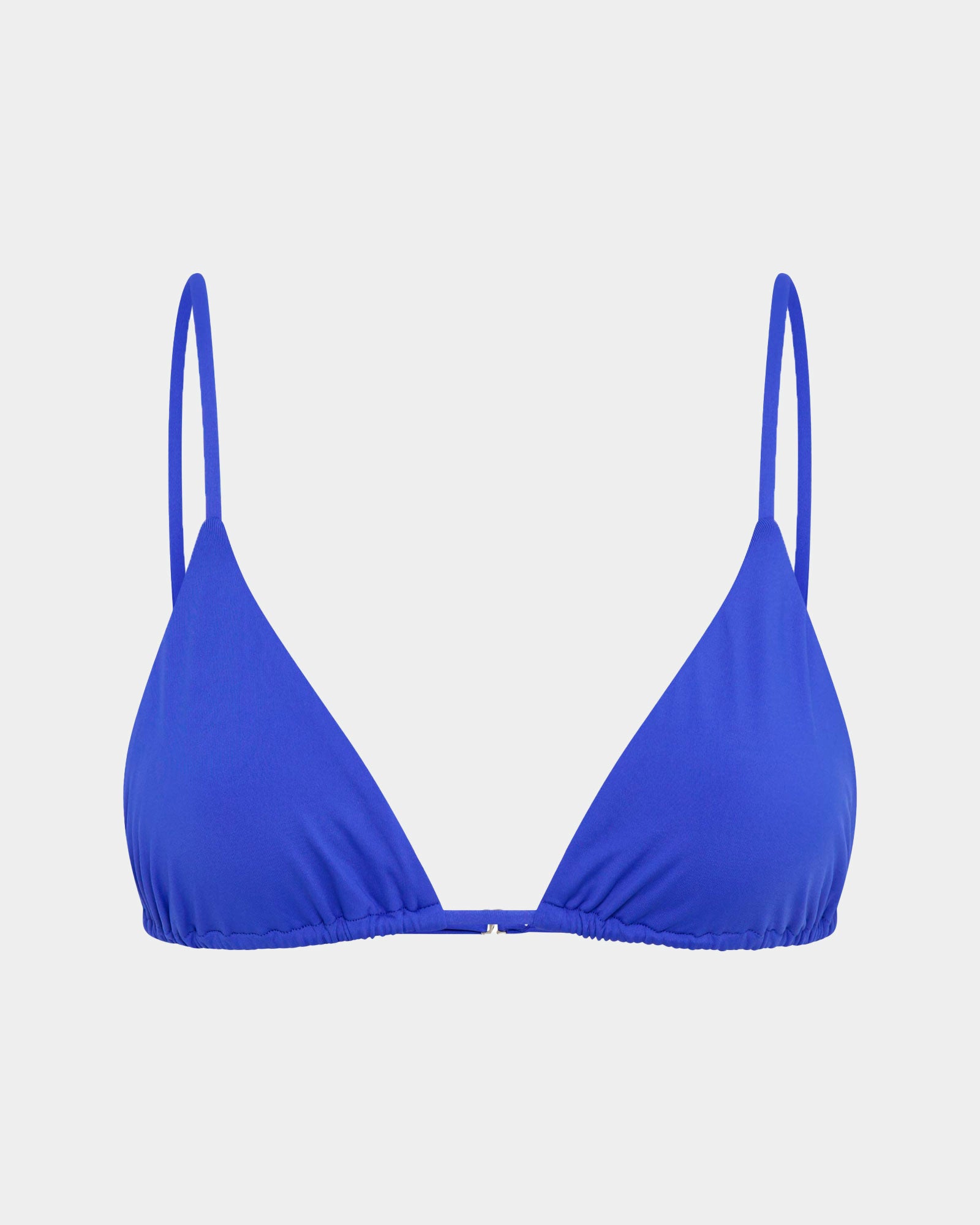 Classic Slide Tri Bikini Top COBALT