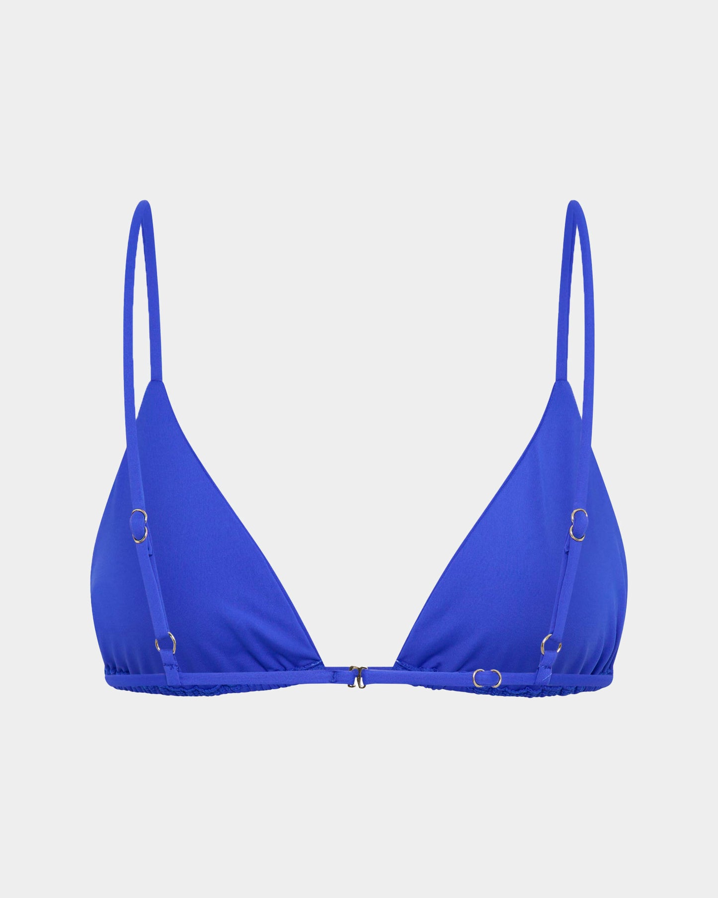 Classic Slide Tri Bikini Top COBALT