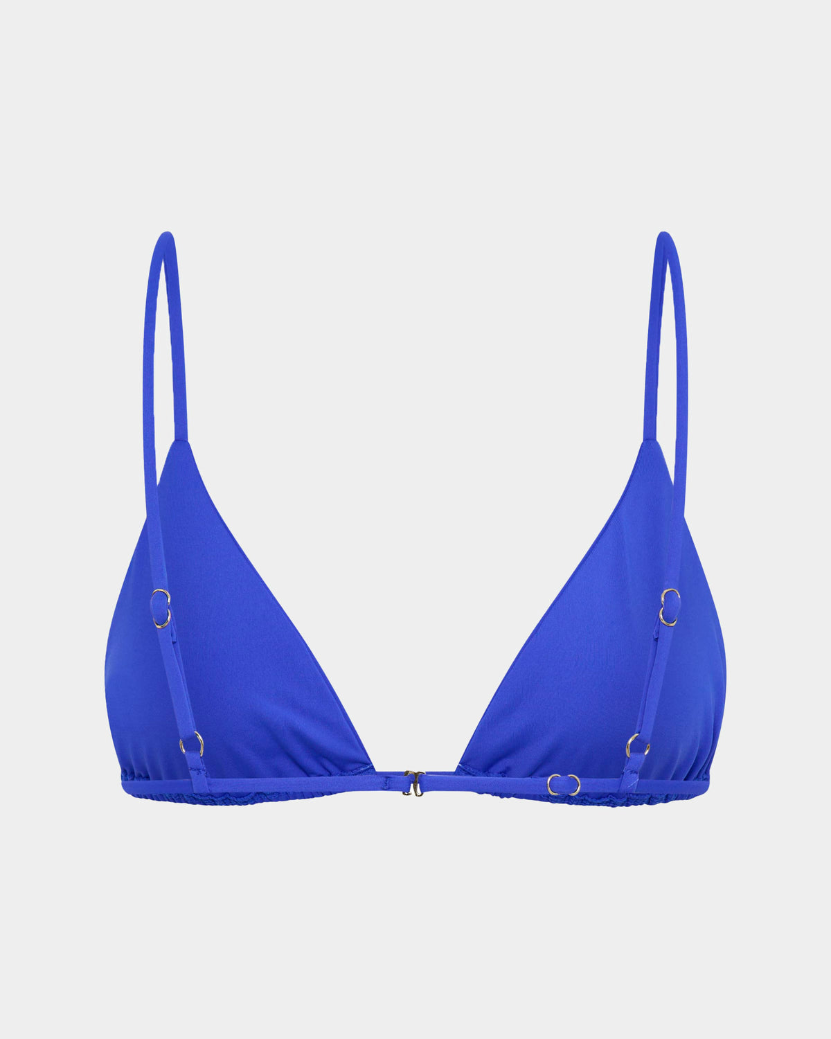 Classic Slide Tri Bikini Top COBALT